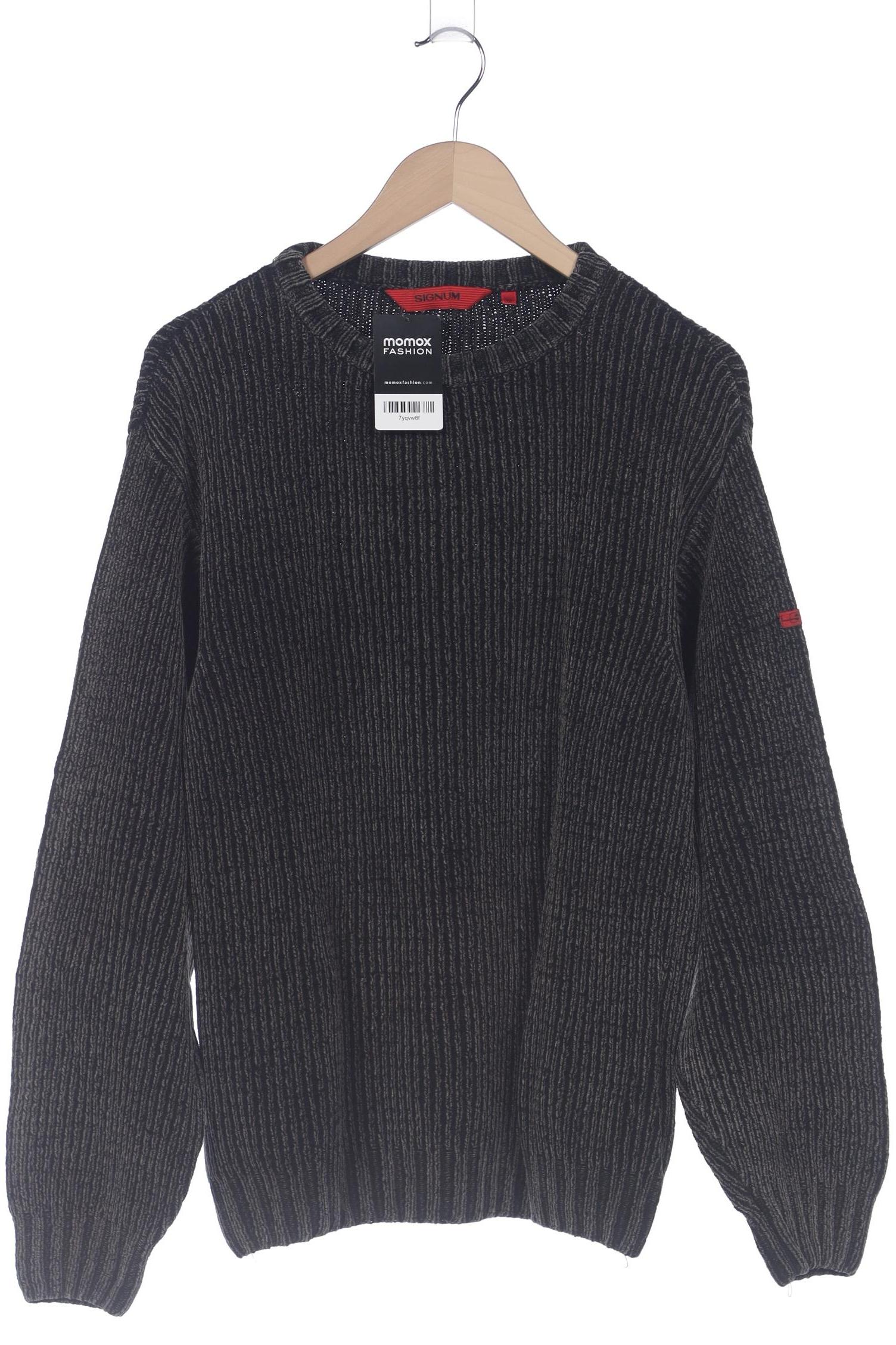

Signum Herren Pullover, schwarz, Gr. 48