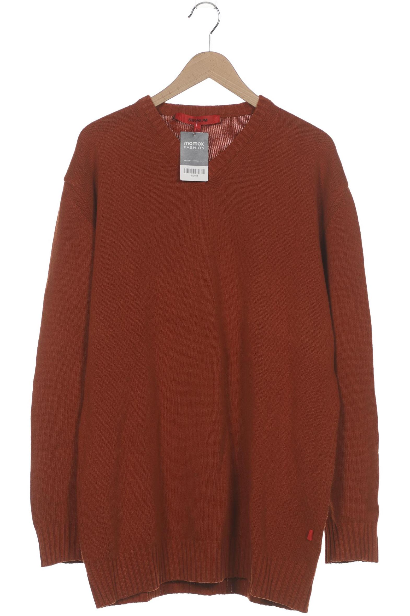 

Signum Herren Pullover, orange, Gr. 58