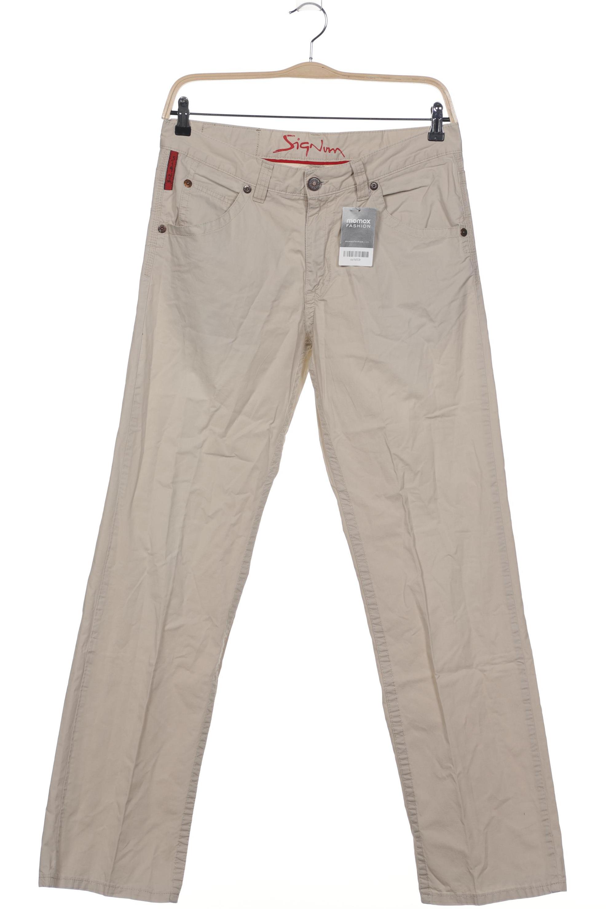 

Signum Herren Stoffhose, beige, Gr. 34