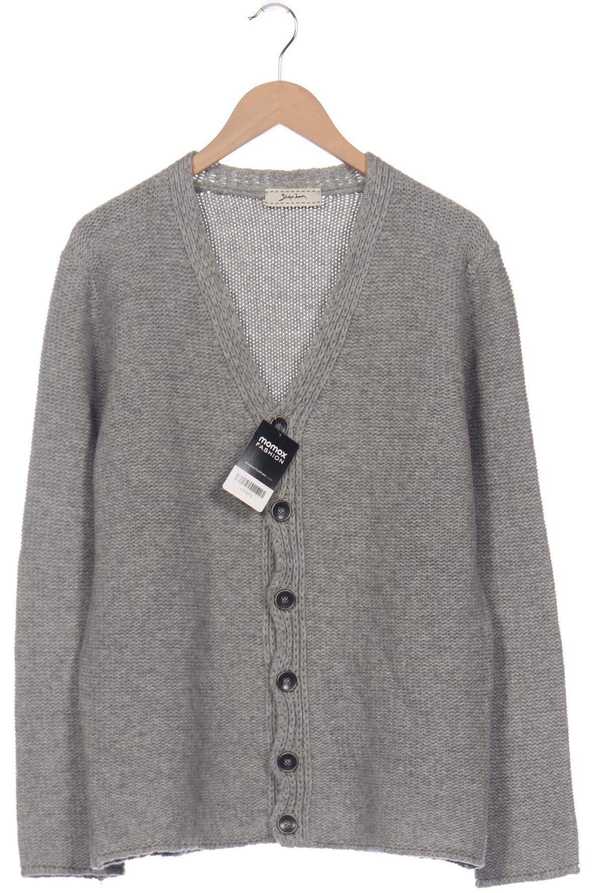 

Signum Herren Strickjacke, grau, Gr. 48