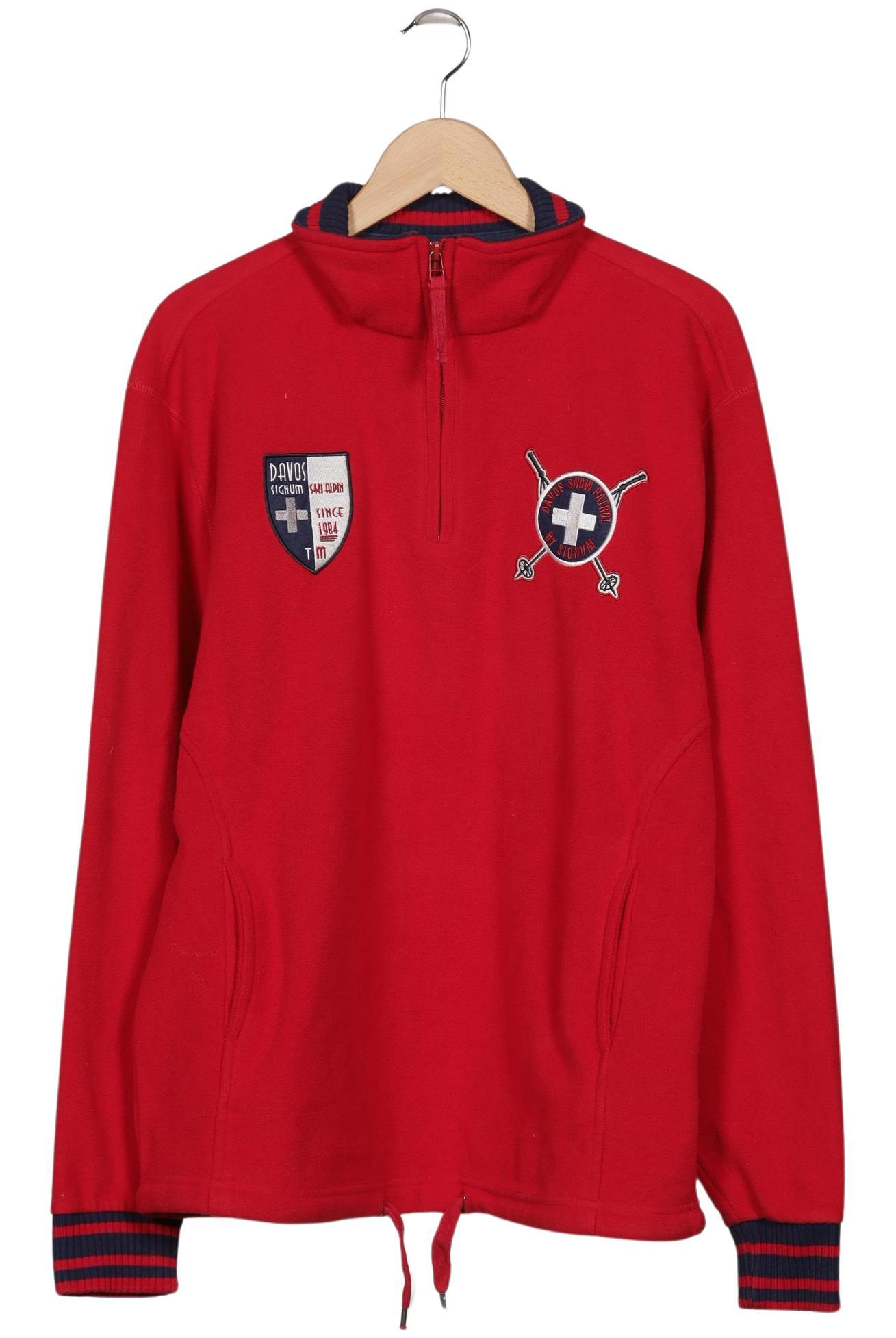 Thumbnail - Signum Herren Sweatshirt, rot, Gr. 52