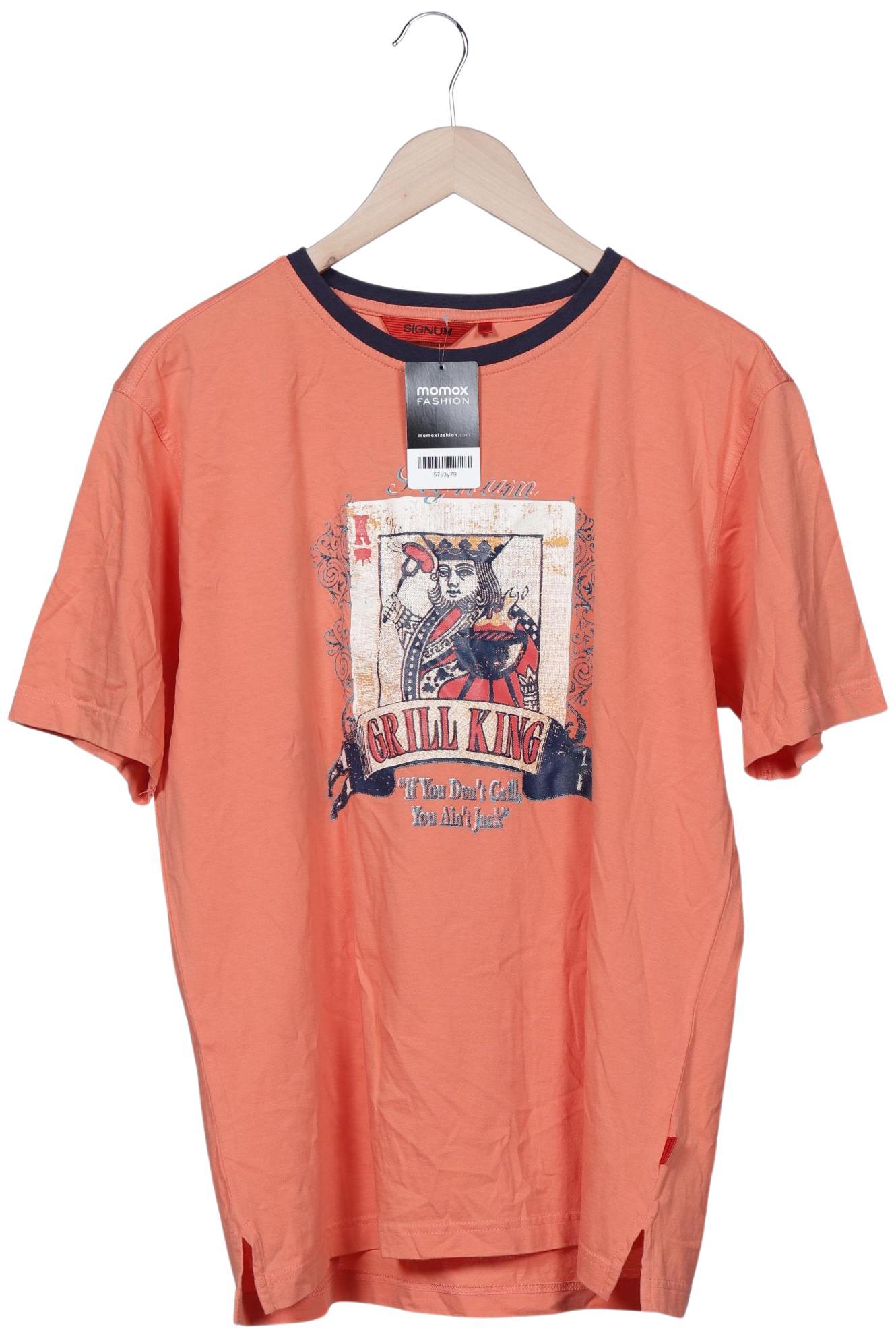 

Signum Herren T-Shirt, orange, Gr. 52