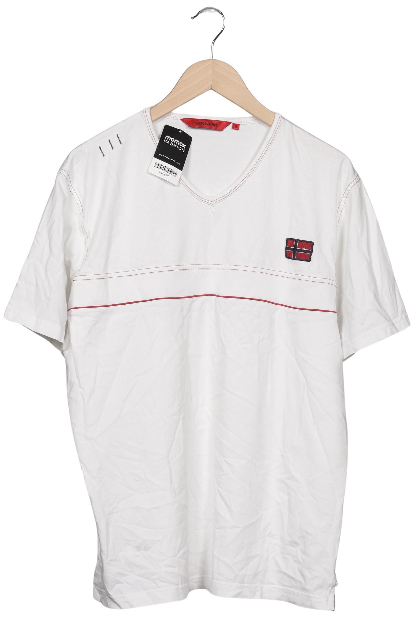 Thumbnail - Signum Herren T-Shirt, weiß, Gr. 54