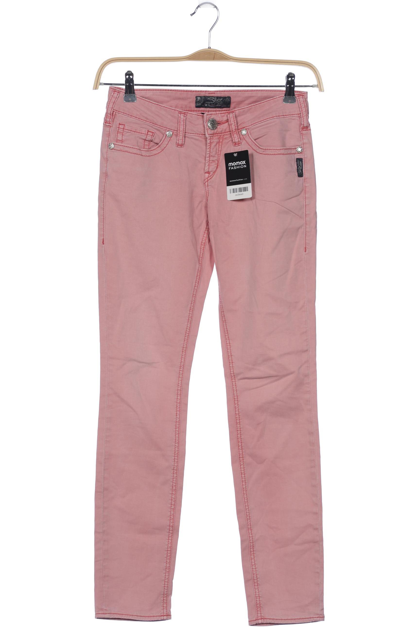 

Silver Jeans Damen Jeans, pink, Gr. 25