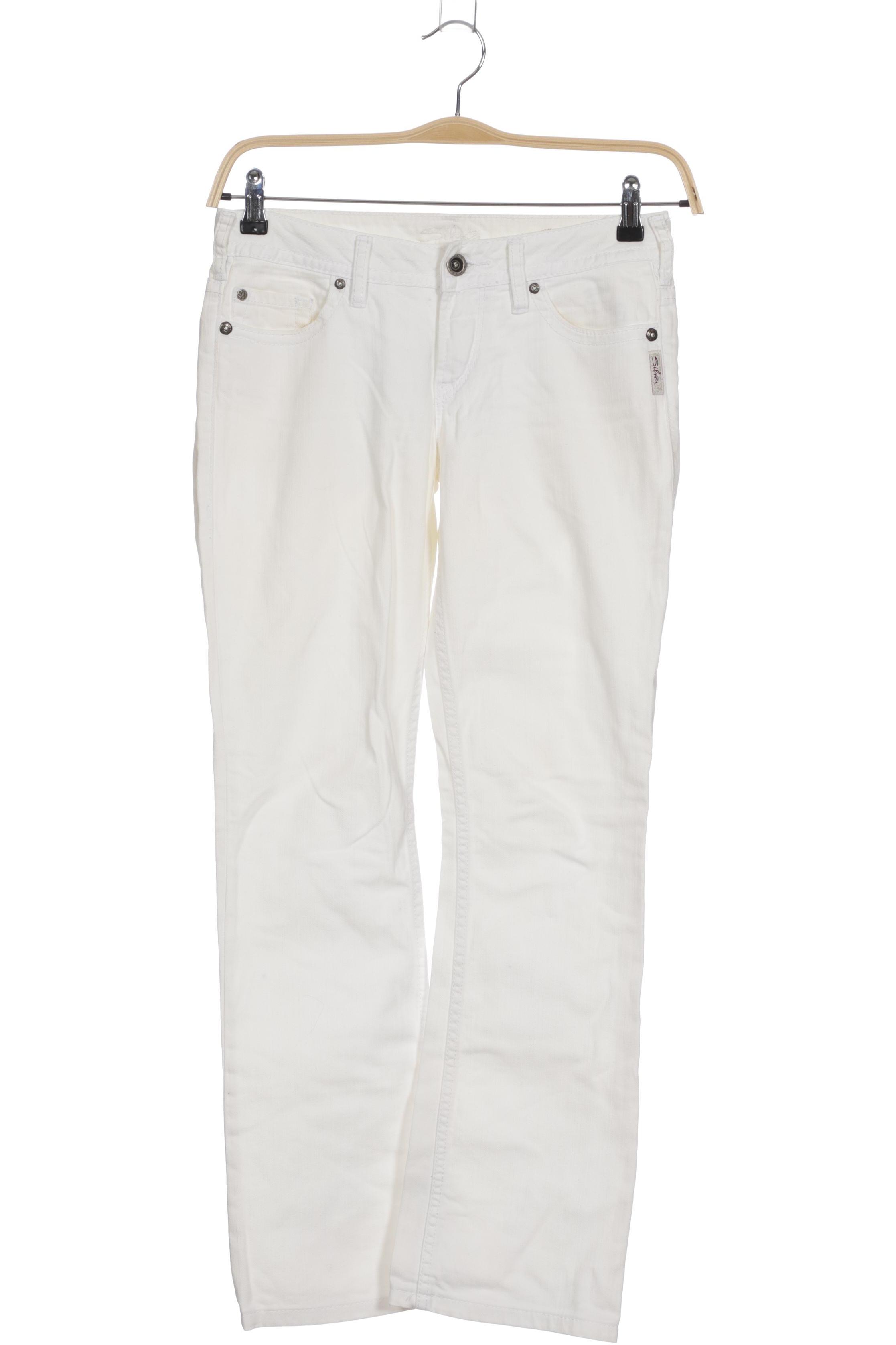 

Silver Jeans Damen Jeans, weiß, Gr. 27