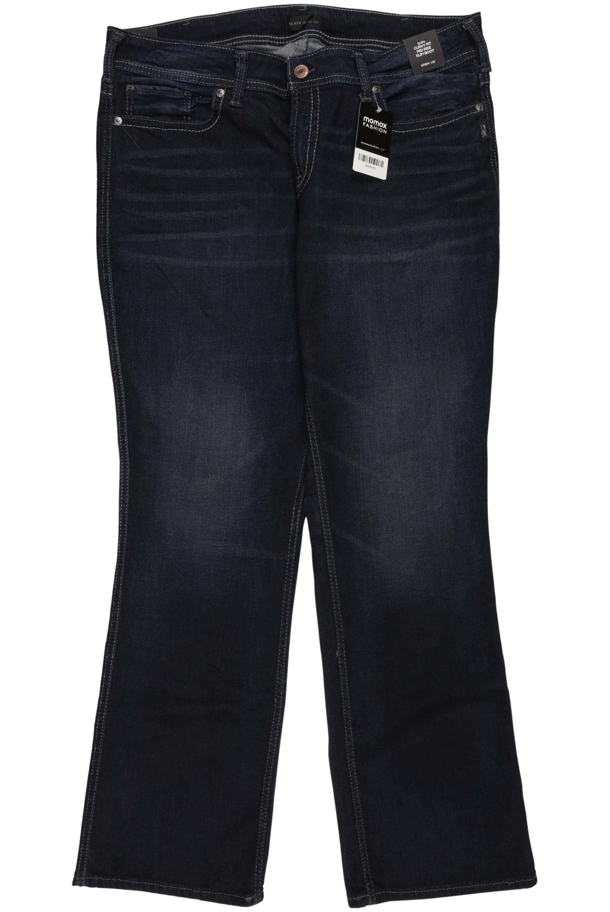 

Silver Jeans Damen Jeans, marineblau, Gr. 18