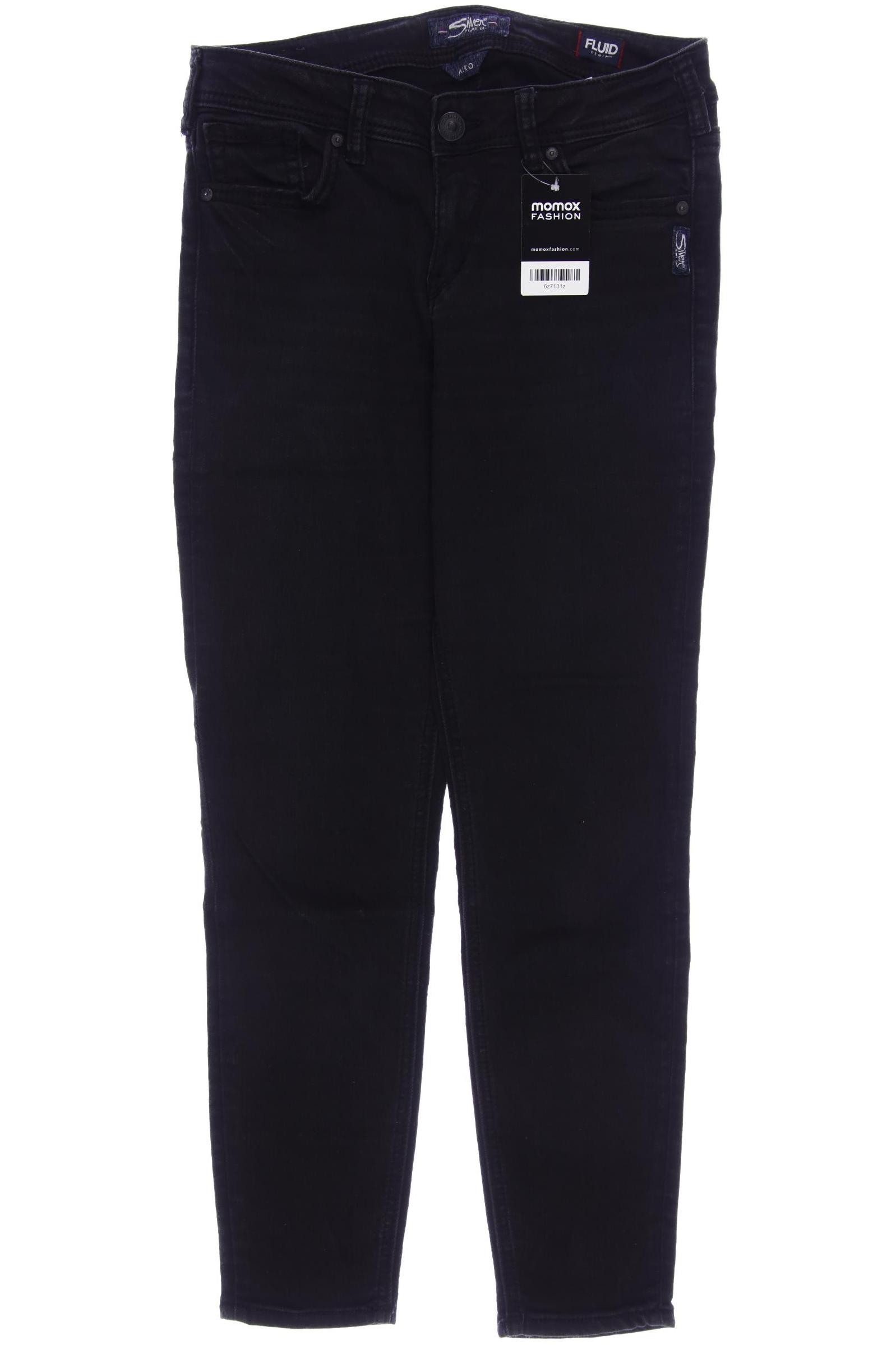 

Silver Jeans Damen Jeans, schwarz, Gr. 40
