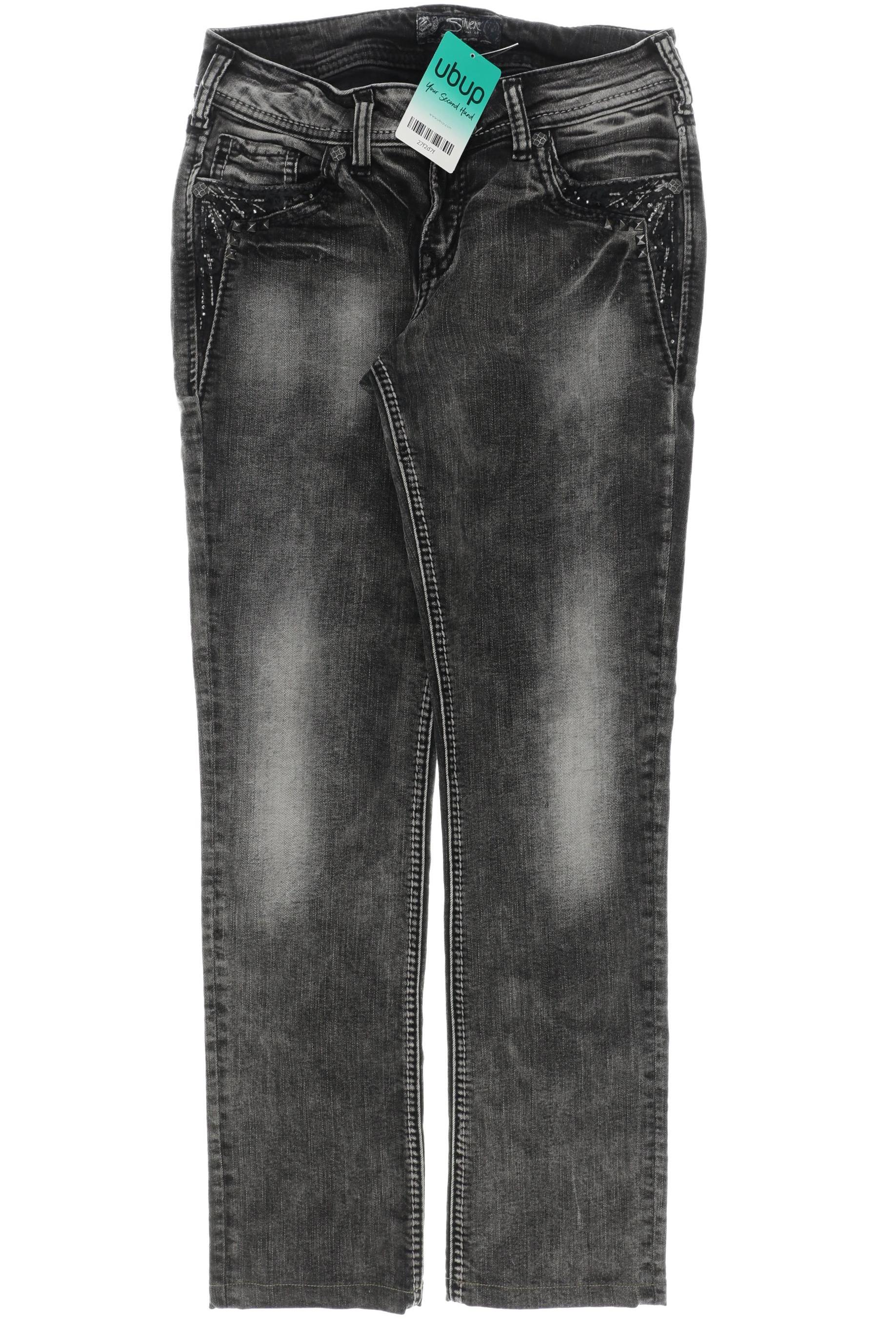 

Silver Jeans Damen Jeans, schwarz, Gr. 27