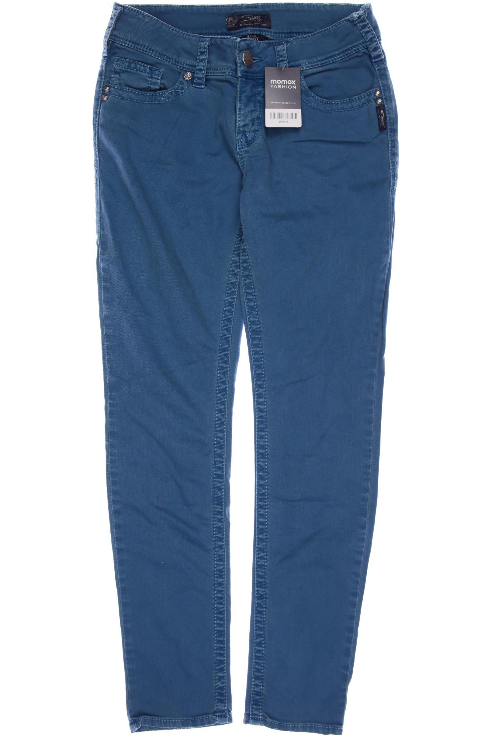 

Silver Jeans Damen Jeans, türkis, Gr. 28