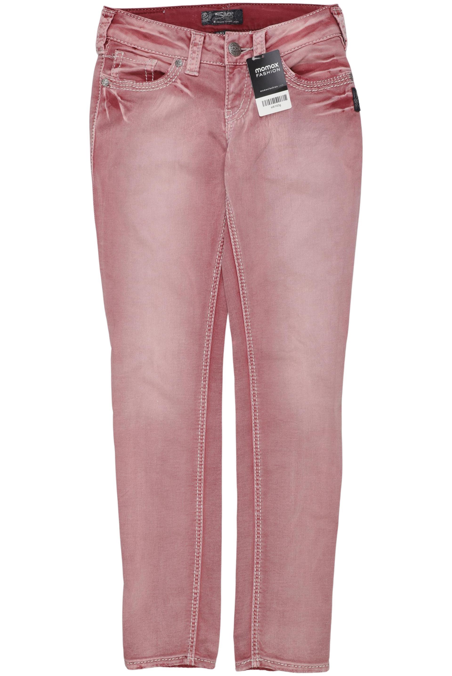

Silver Jeans Damen Jeans, pink, Gr. 25