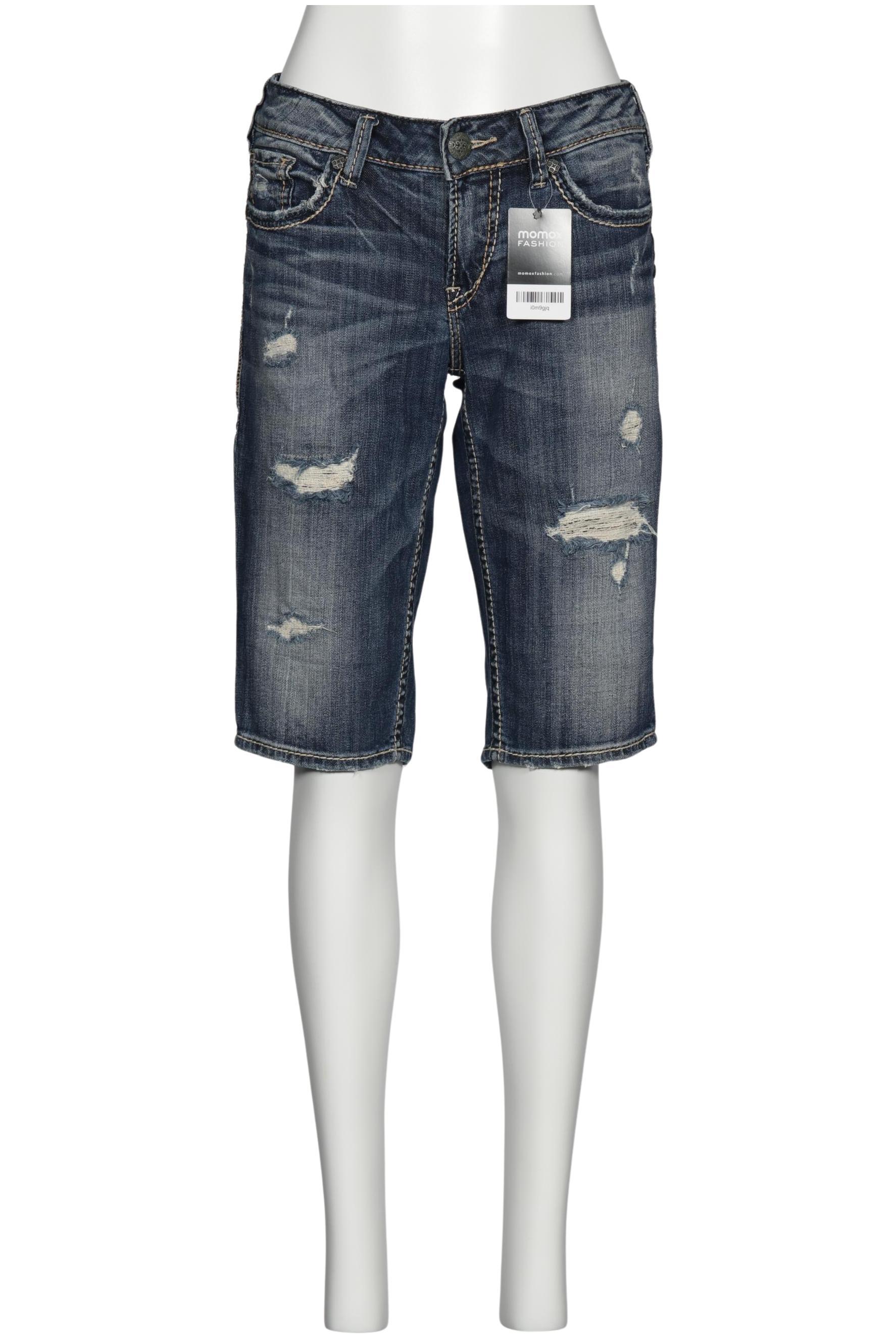 

Silver Jeans Damen Shorts, blau, Gr. 28