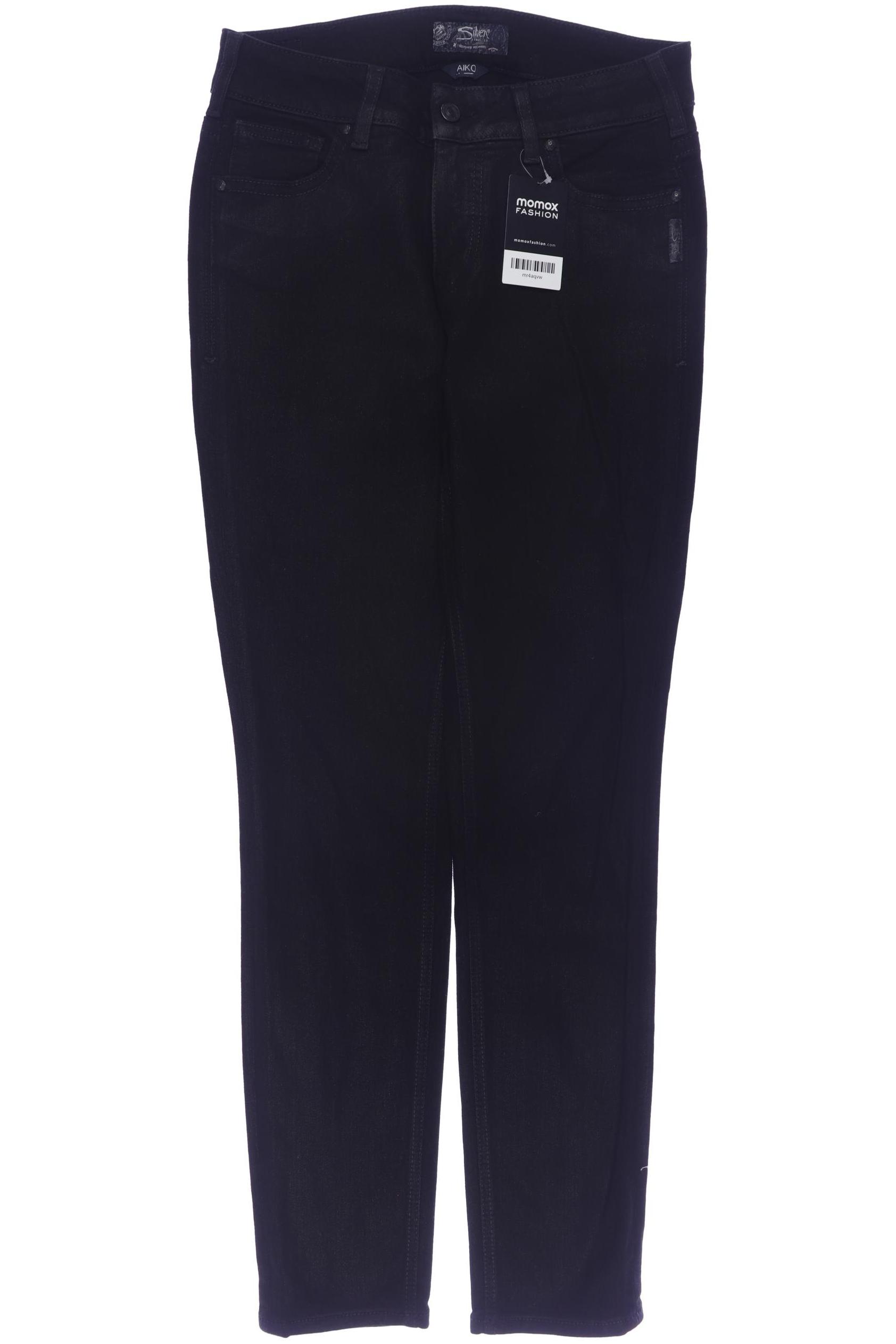 

Silver Jeans Damen Jeans, schwarz, Gr. 30