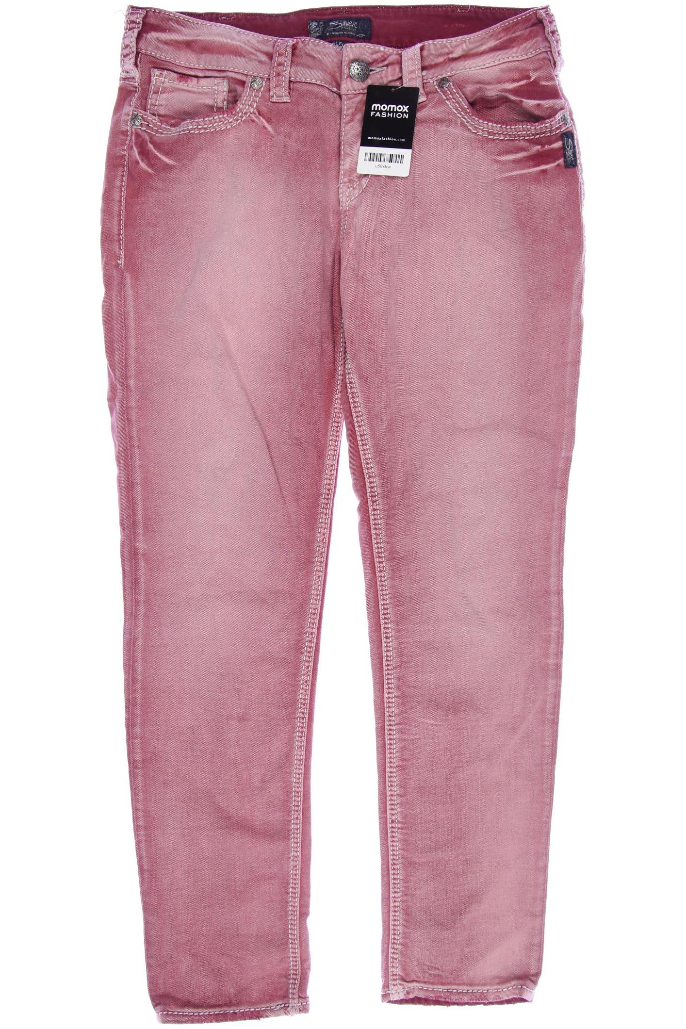 

Silver Jeans Damen Jeans, rot, Gr. 32