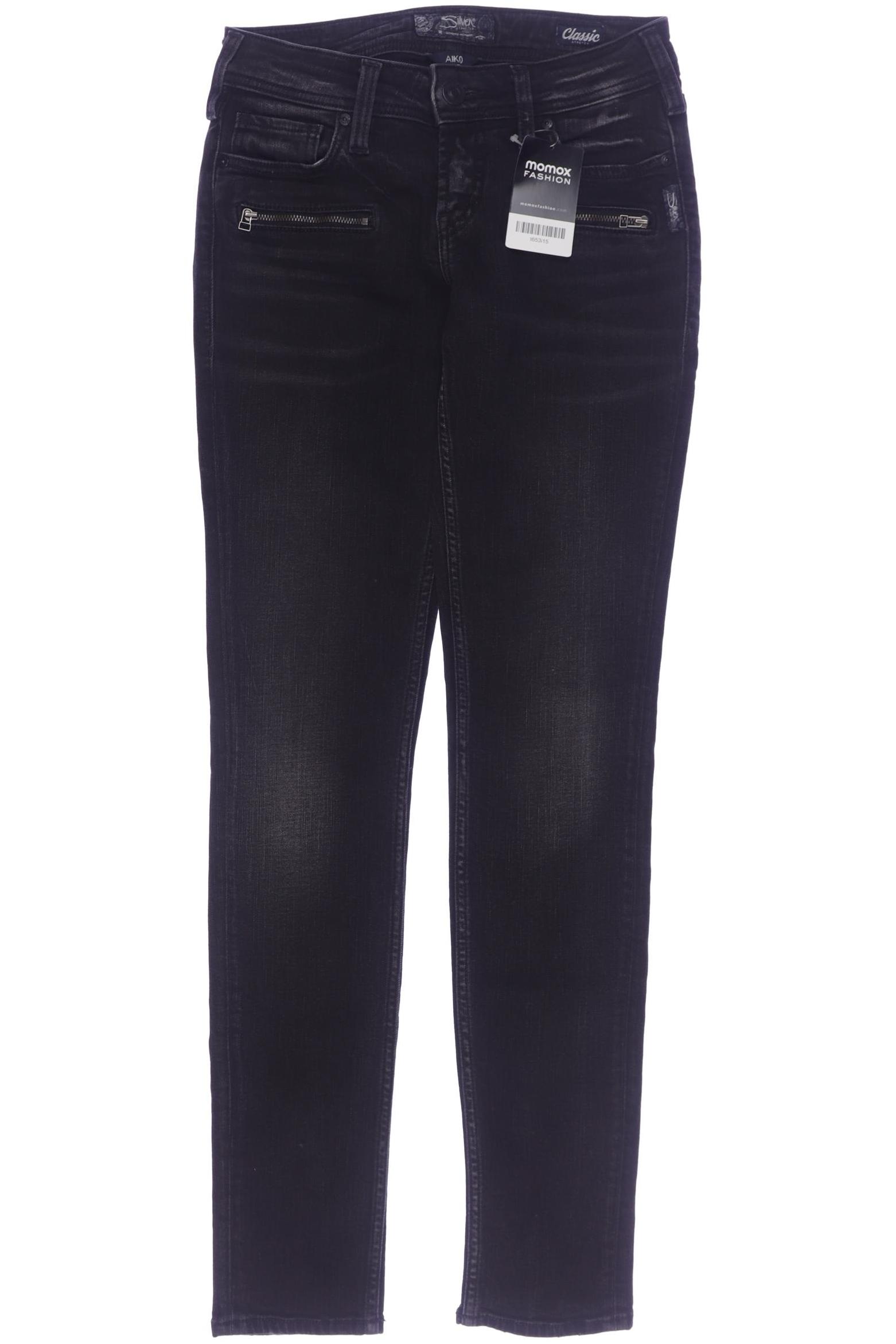 Thumbnail - Silver Jeans Damen Jeans, schwarz, Gr. 25