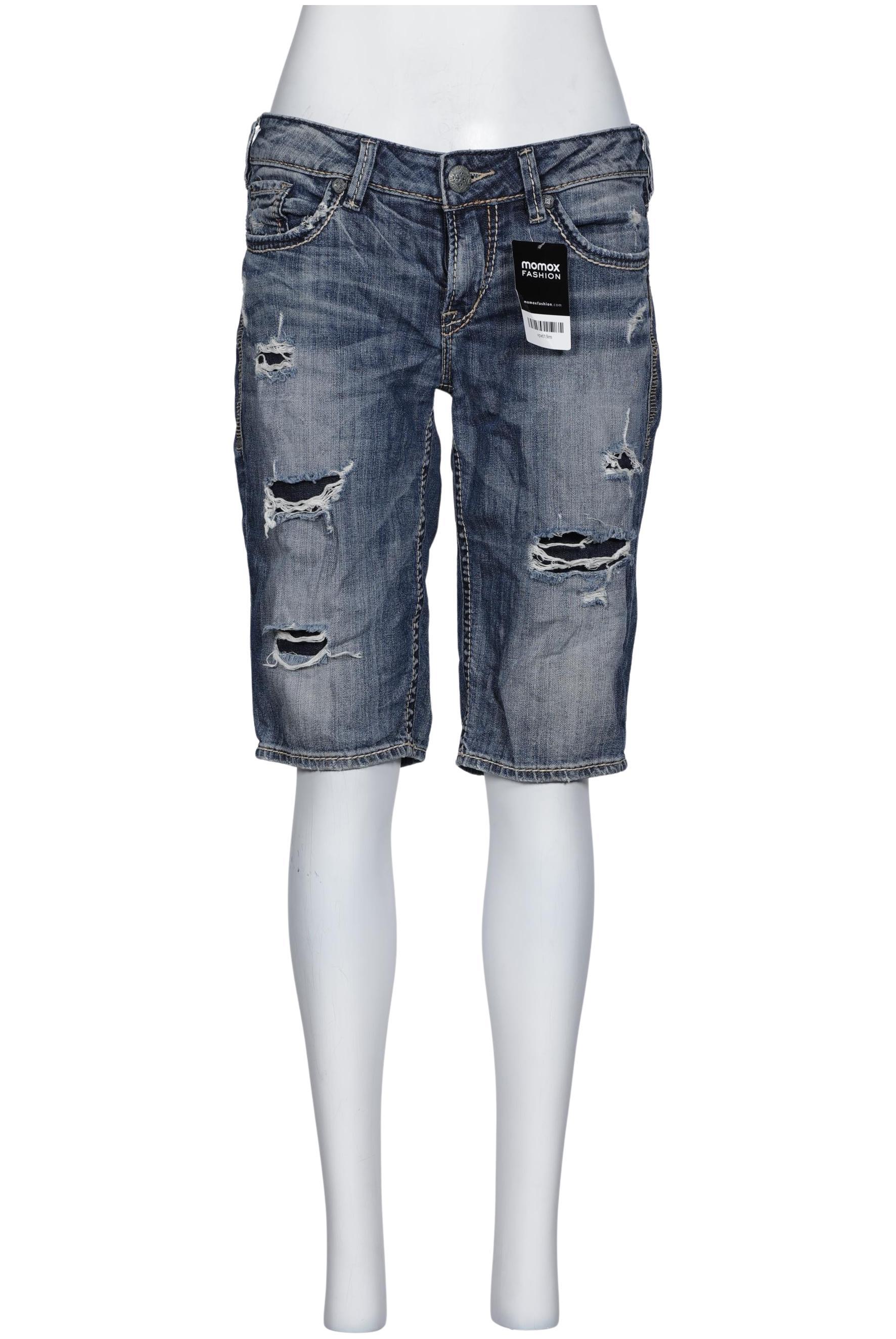 

Silver Jeans Damen Shorts, marineblau, Gr. 28