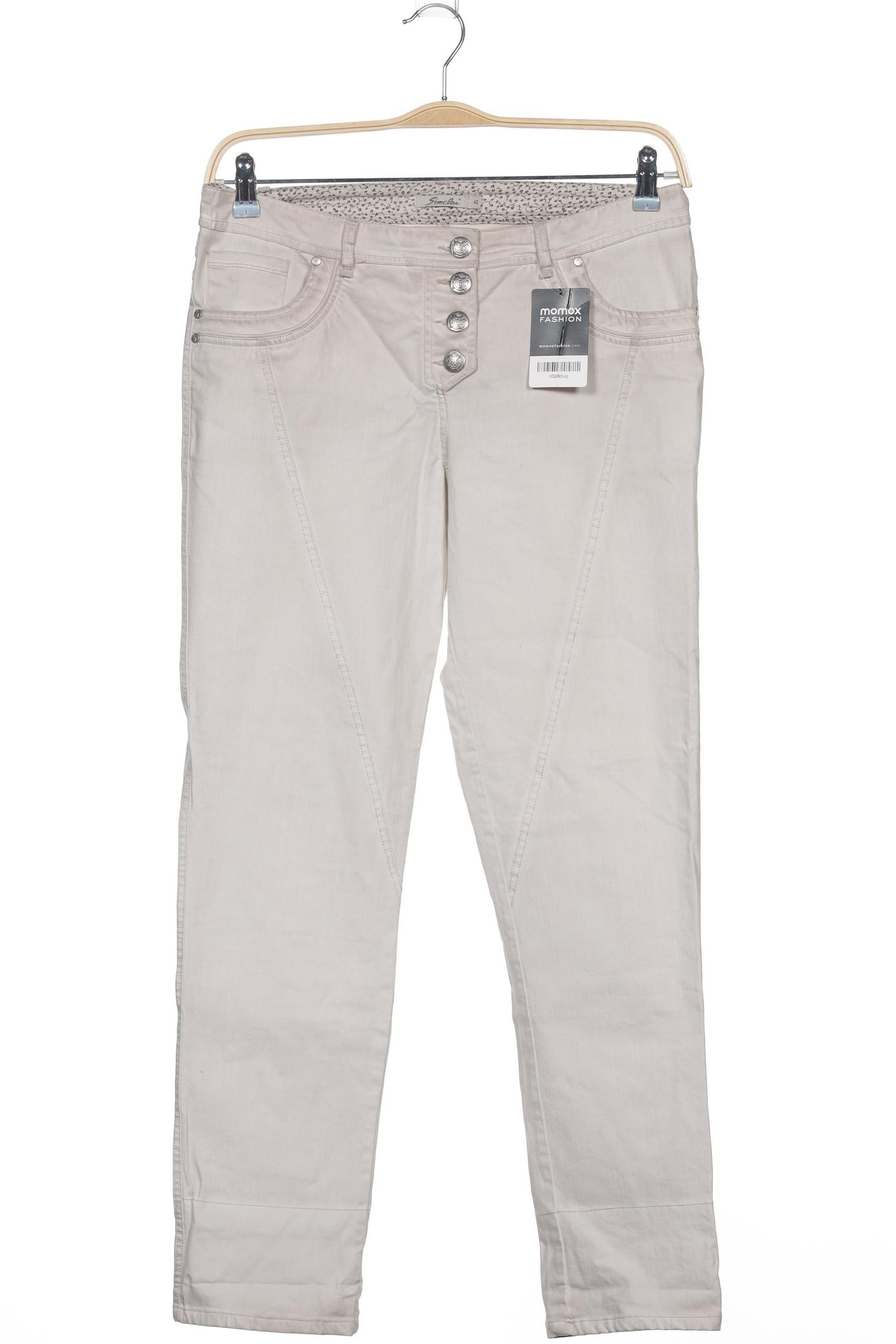 

Simclan Damen Jeans, cremeweiß, Gr. 40