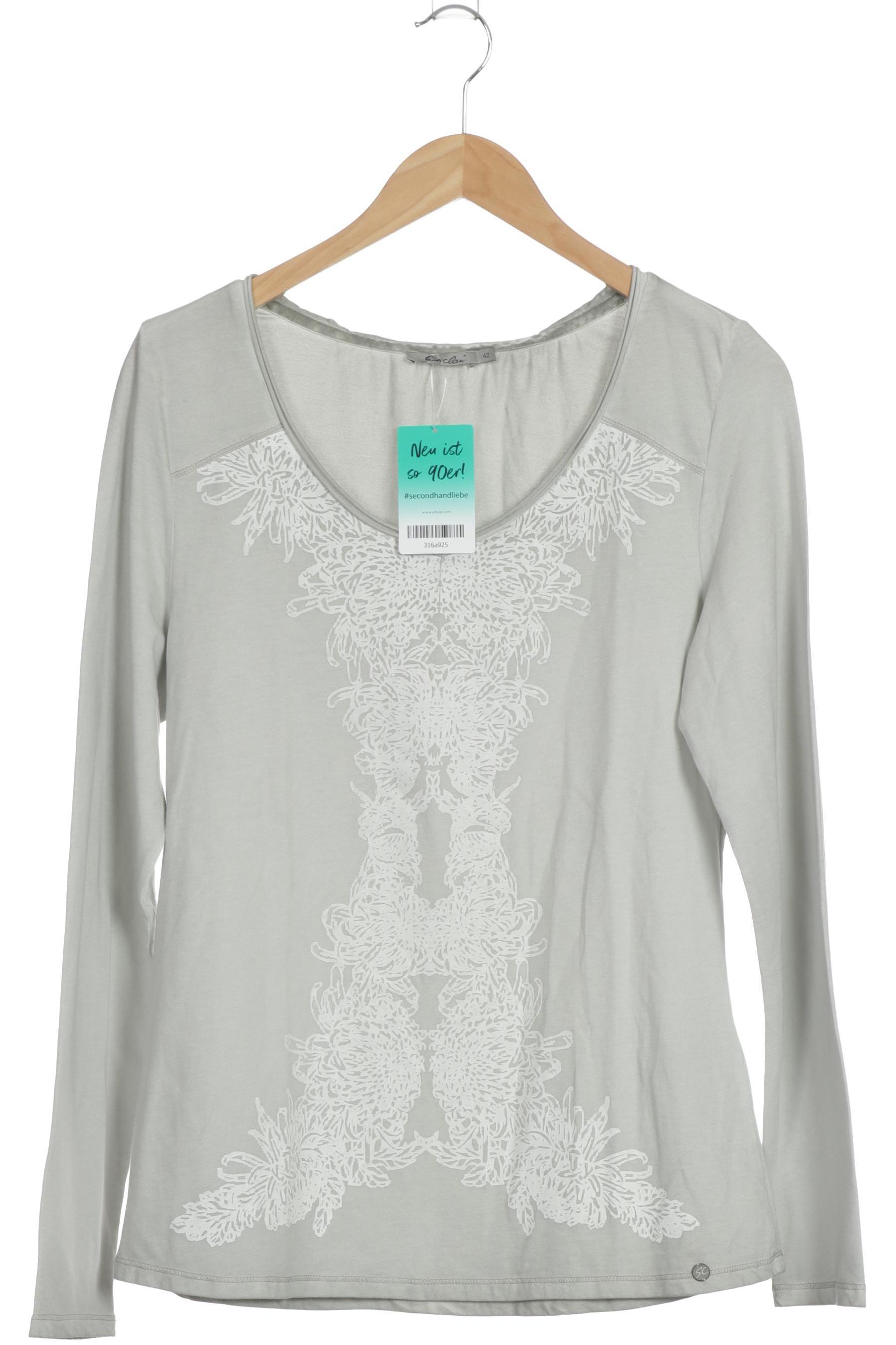 

Simclan Damen Langarmshirt, grau, Gr. 42