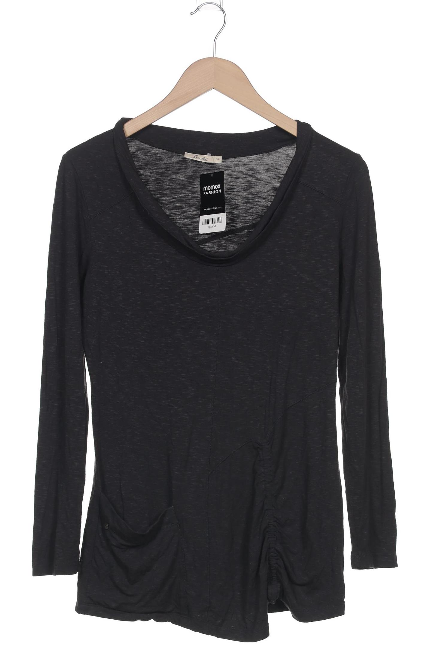 

Simclan Damen Langarmshirt, schwarz, Gr. 38