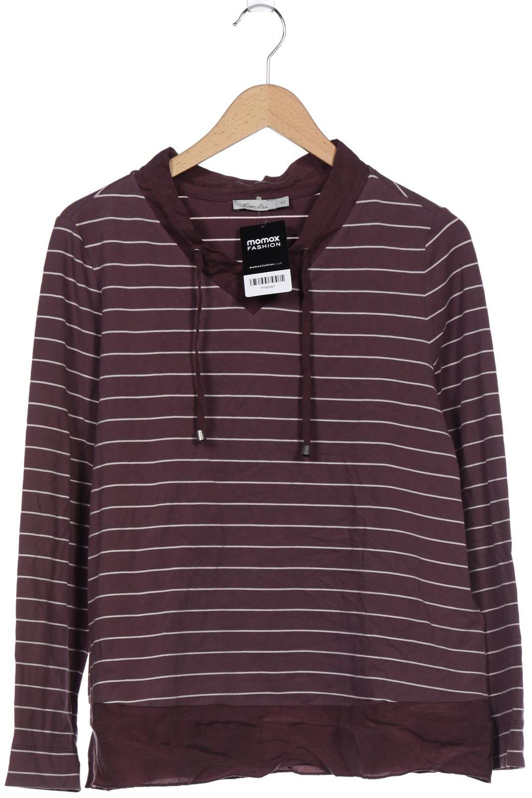 

Simclan Damen Langarmshirt, bordeaux, Gr. 42