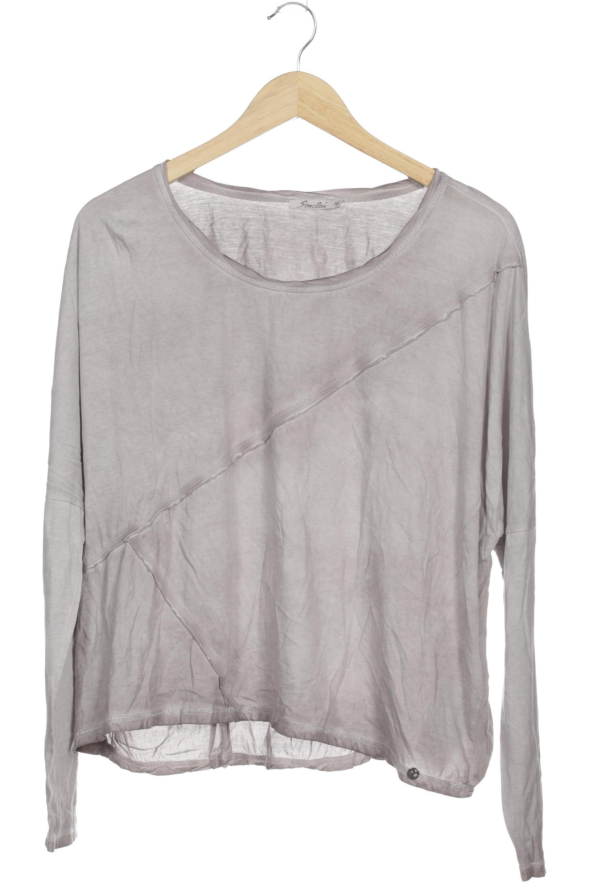 

Simclan Damen Langarmshirt, grau, Gr. 38
