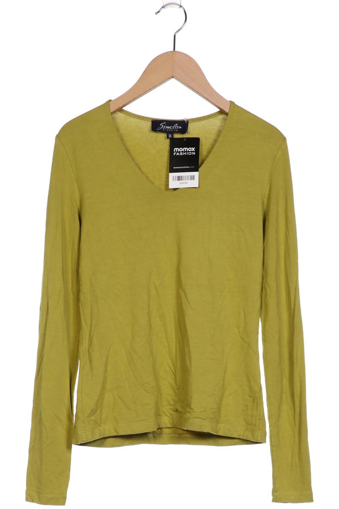 

Simclan Damen Langarmshirt, grün, Gr. 36
