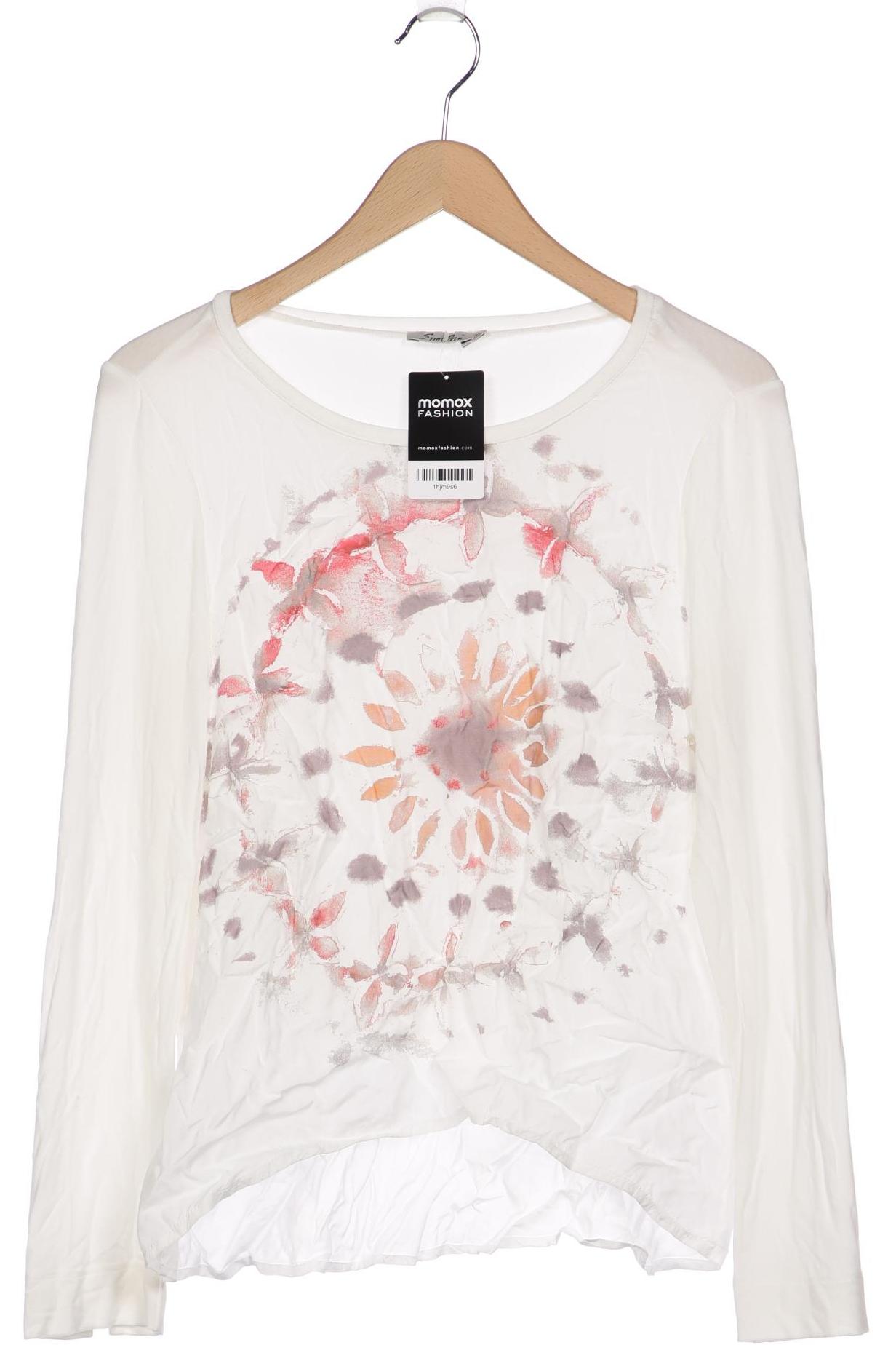 

Simclan Damen Langarmshirt, weiß