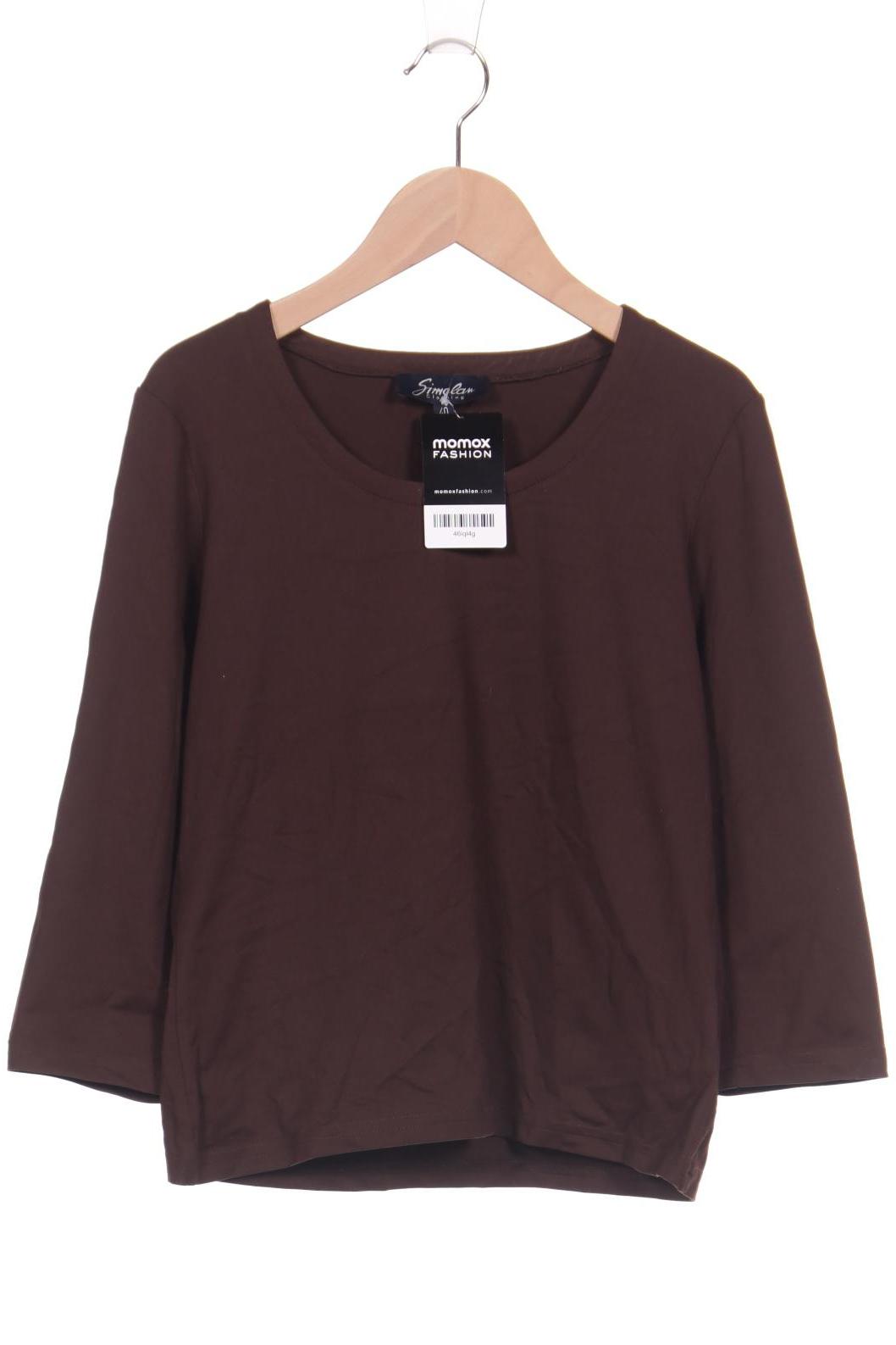 

Simclan Damen Langarmshirt, braun, Gr. 40