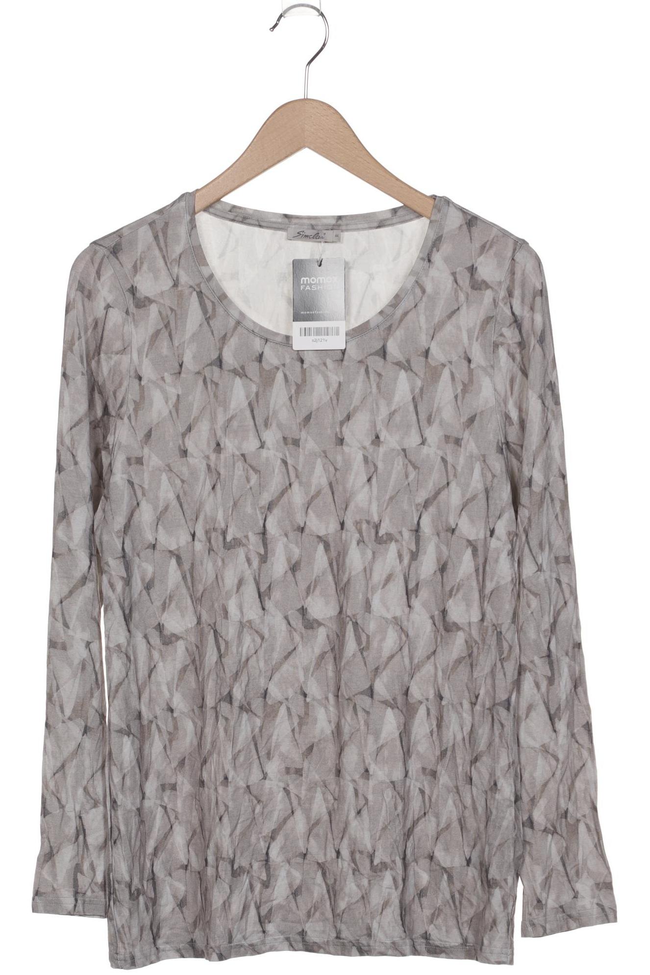 

Simclan Damen Langarmshirt, grau, Gr. 44