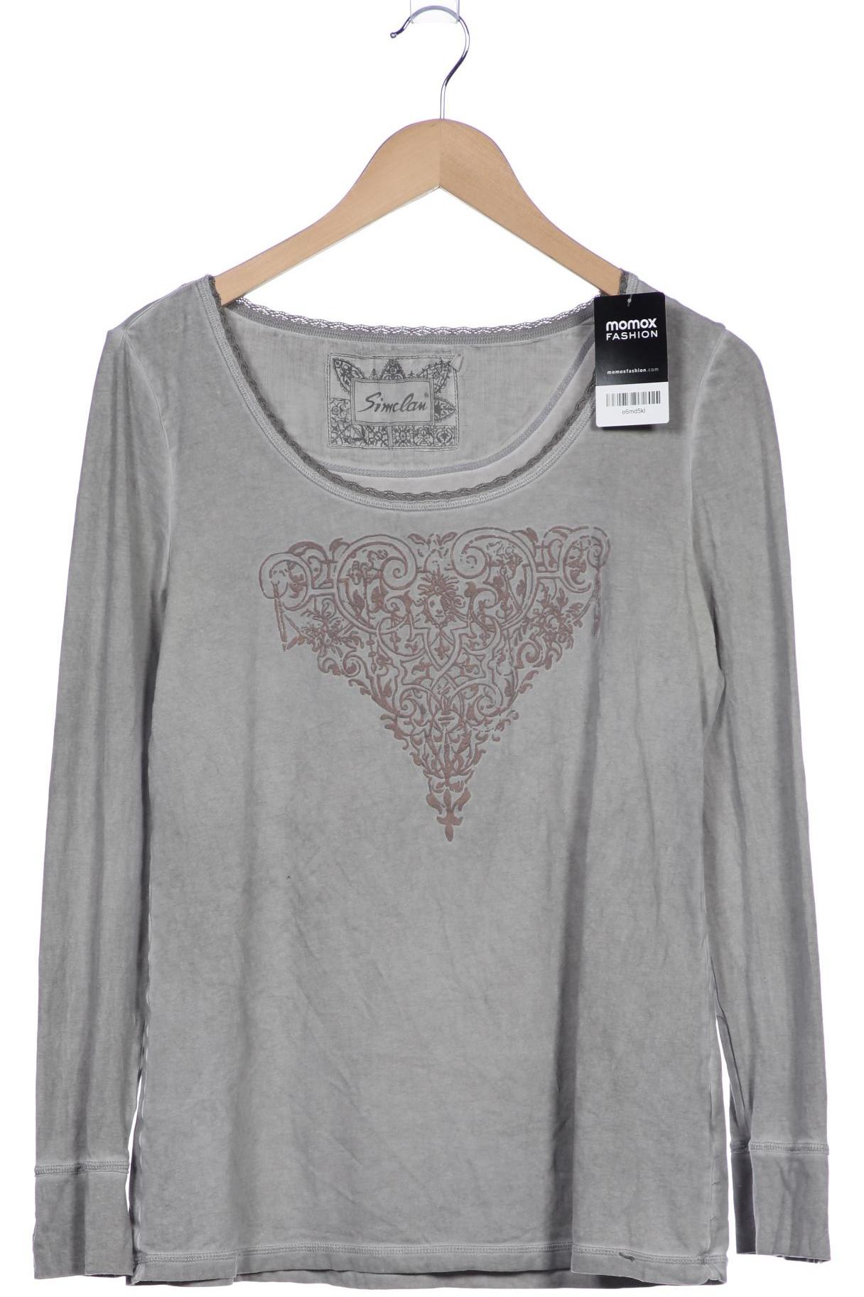 

Simclan Damen Langarmshirt, grau, Gr. 42