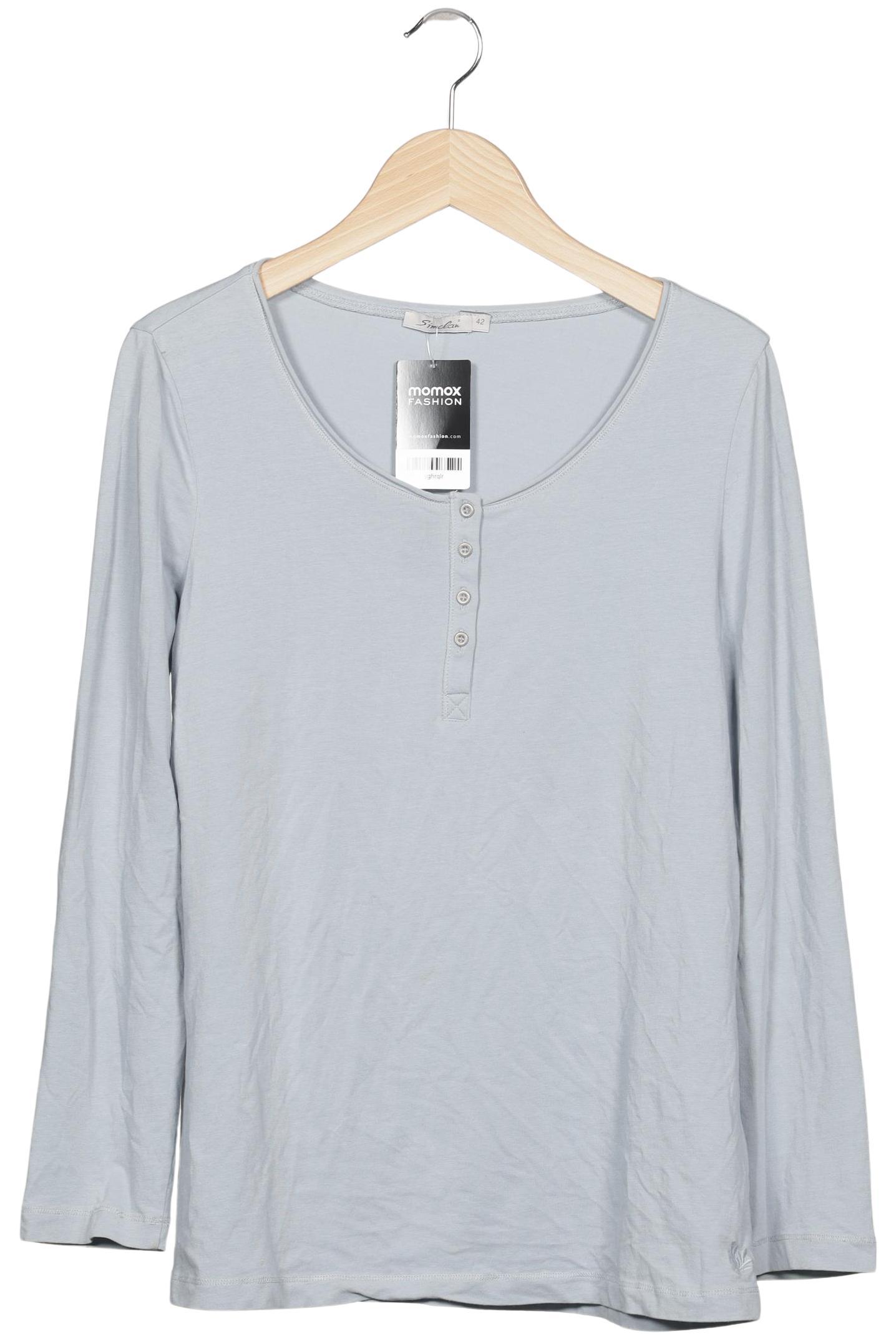 

Simclan Damen Langarmshirt, hellblau, Gr. 42