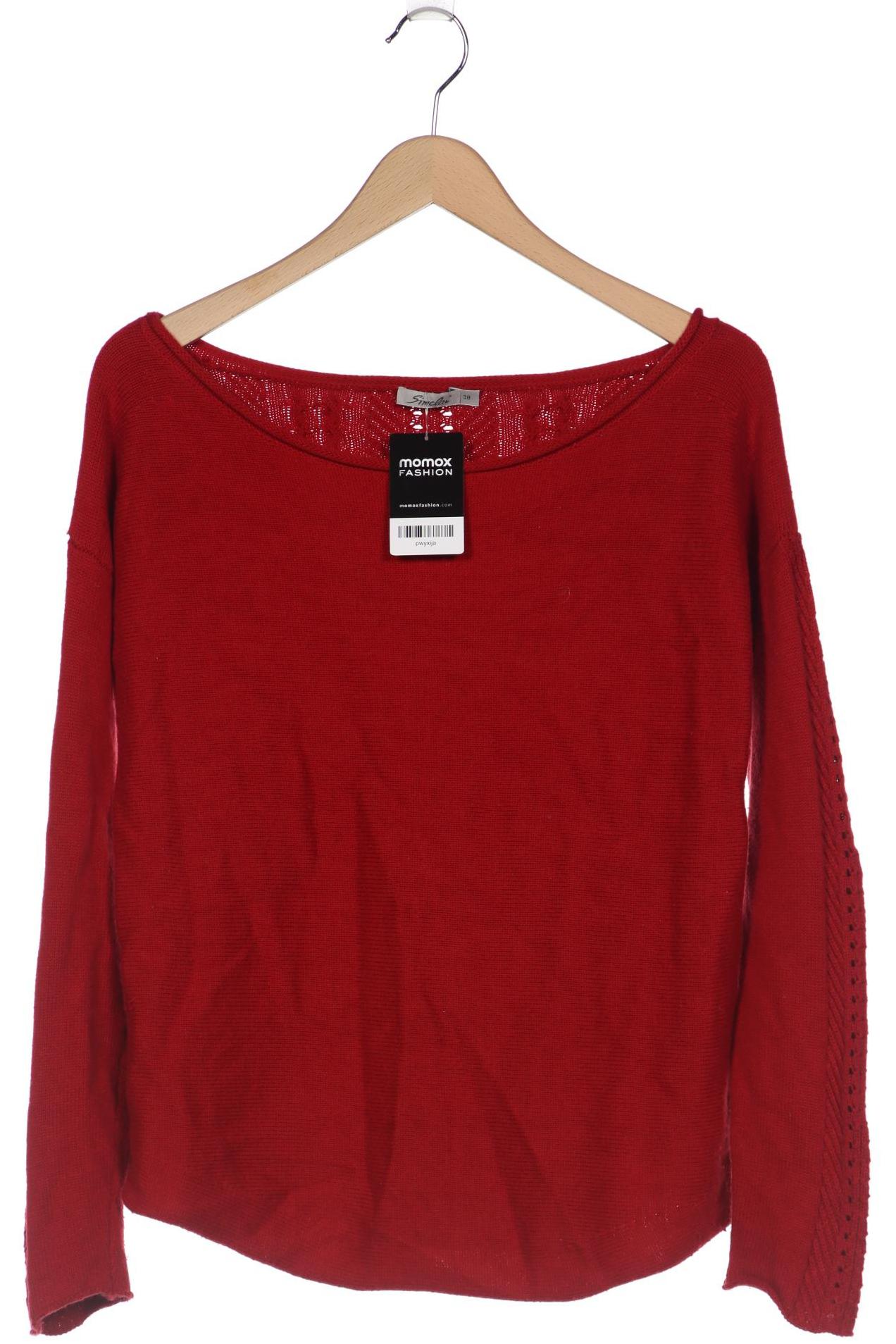 

Simclan Damen Pullover, bordeaux, Gr. 38