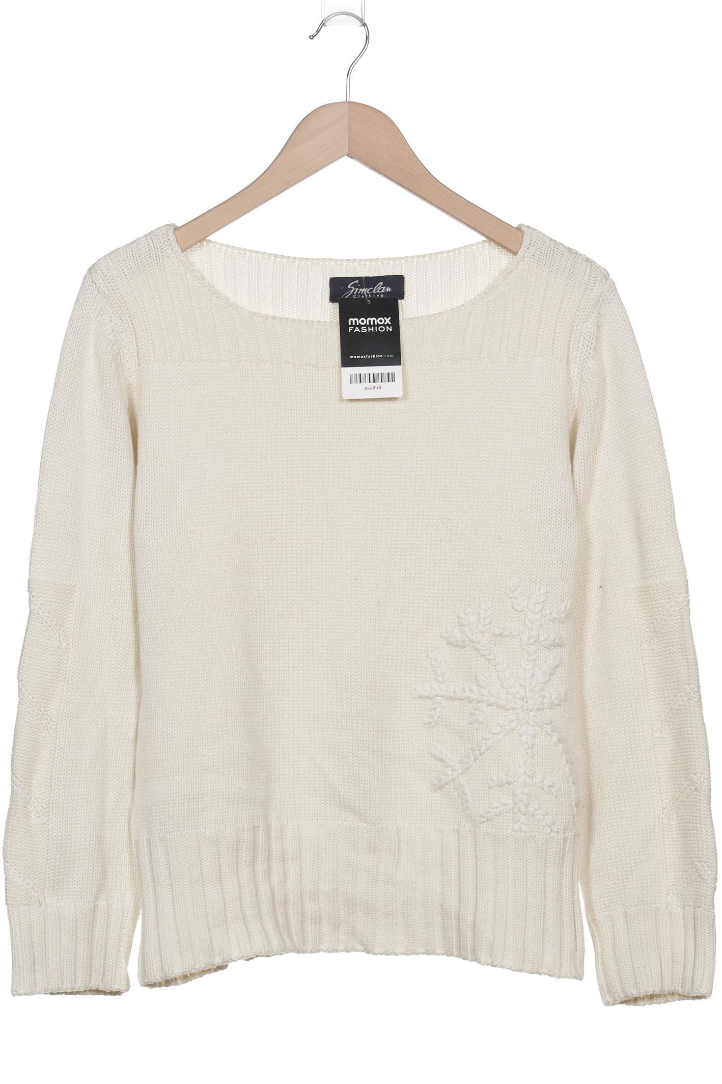 

Simclan Damen Pullover, weiß, Gr. 40