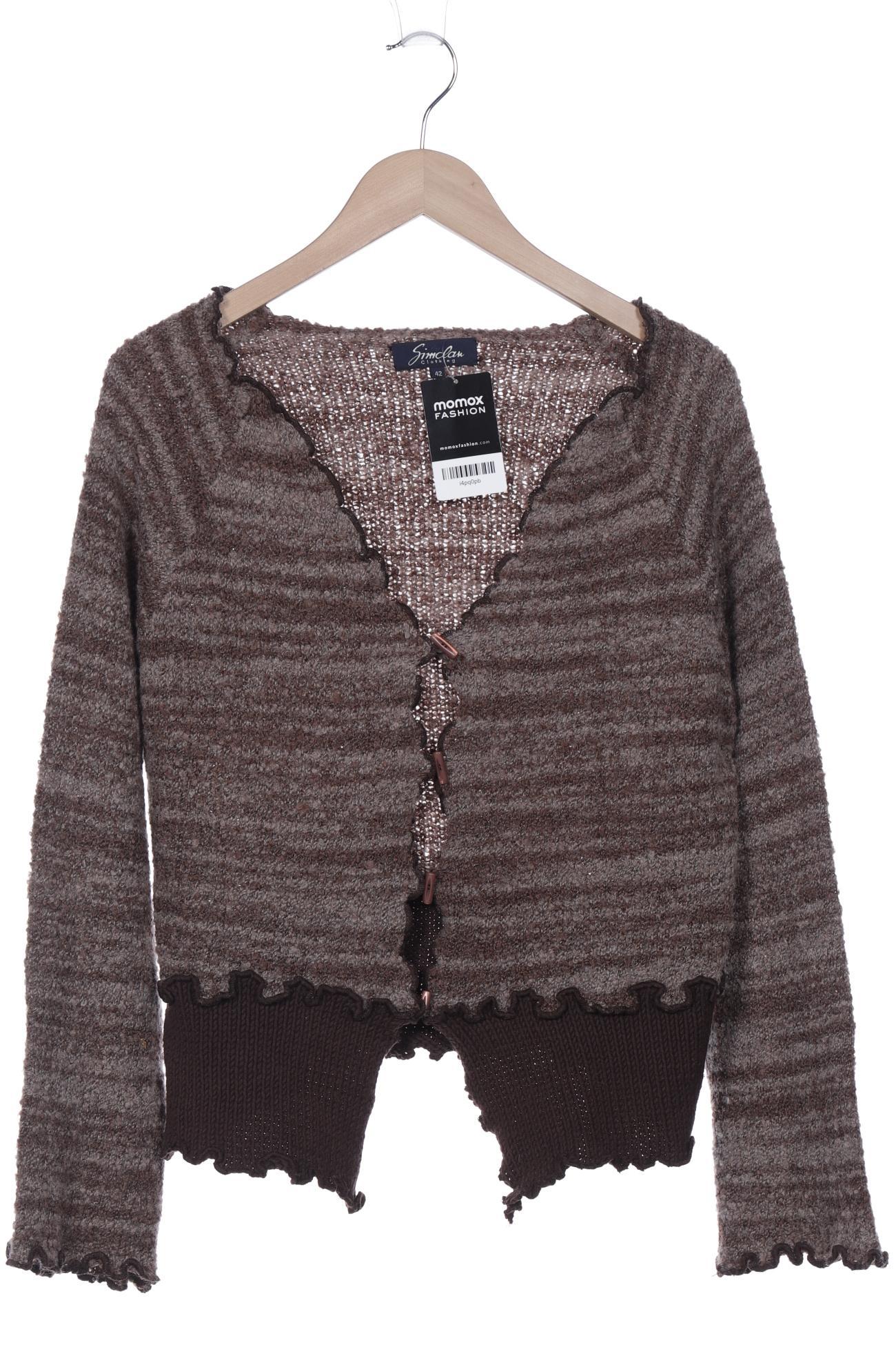 

Simclan Damen Strickjacke, braun, Gr. 42