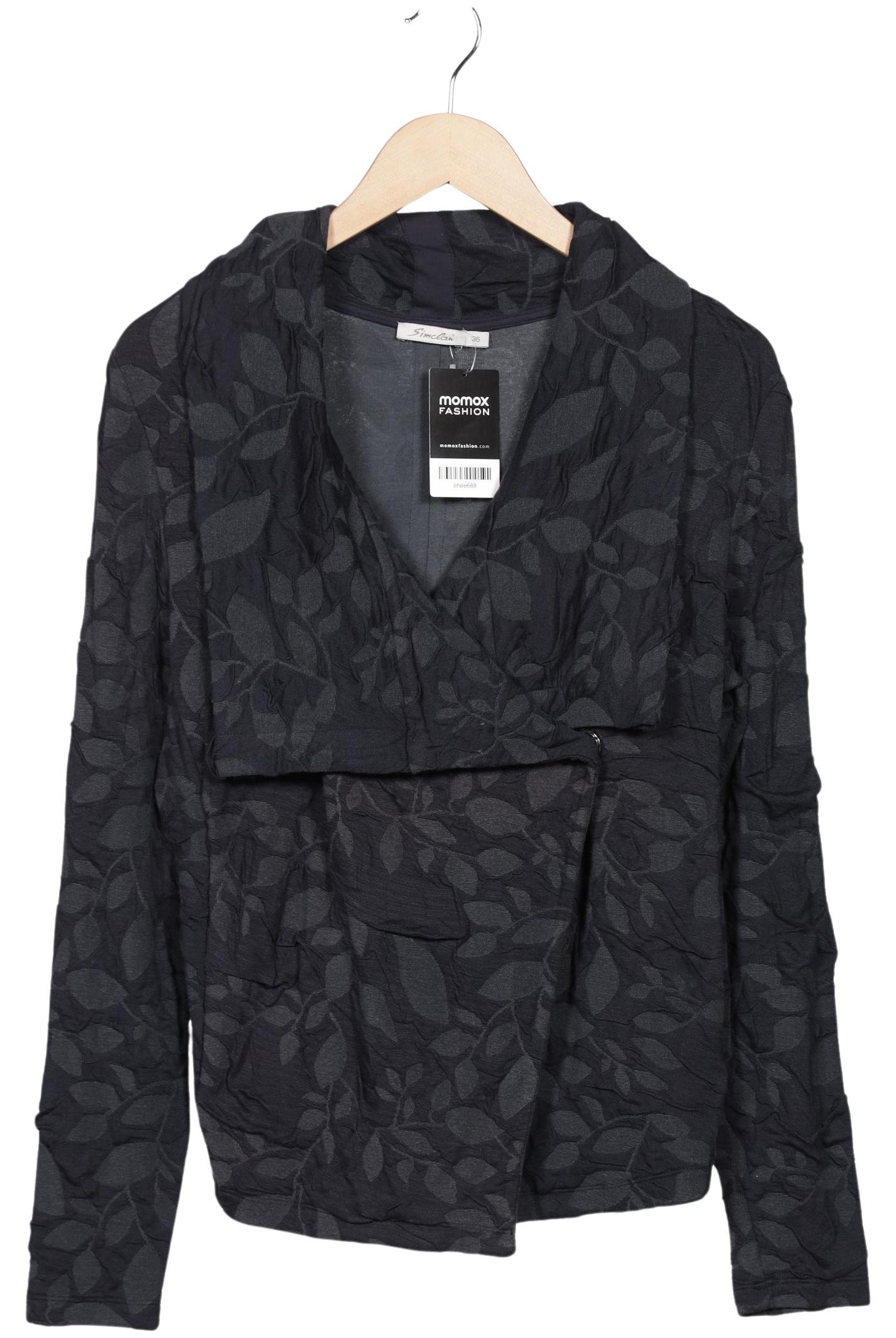 

Simclan Damen Strickjacke, schwarz, Gr. 36