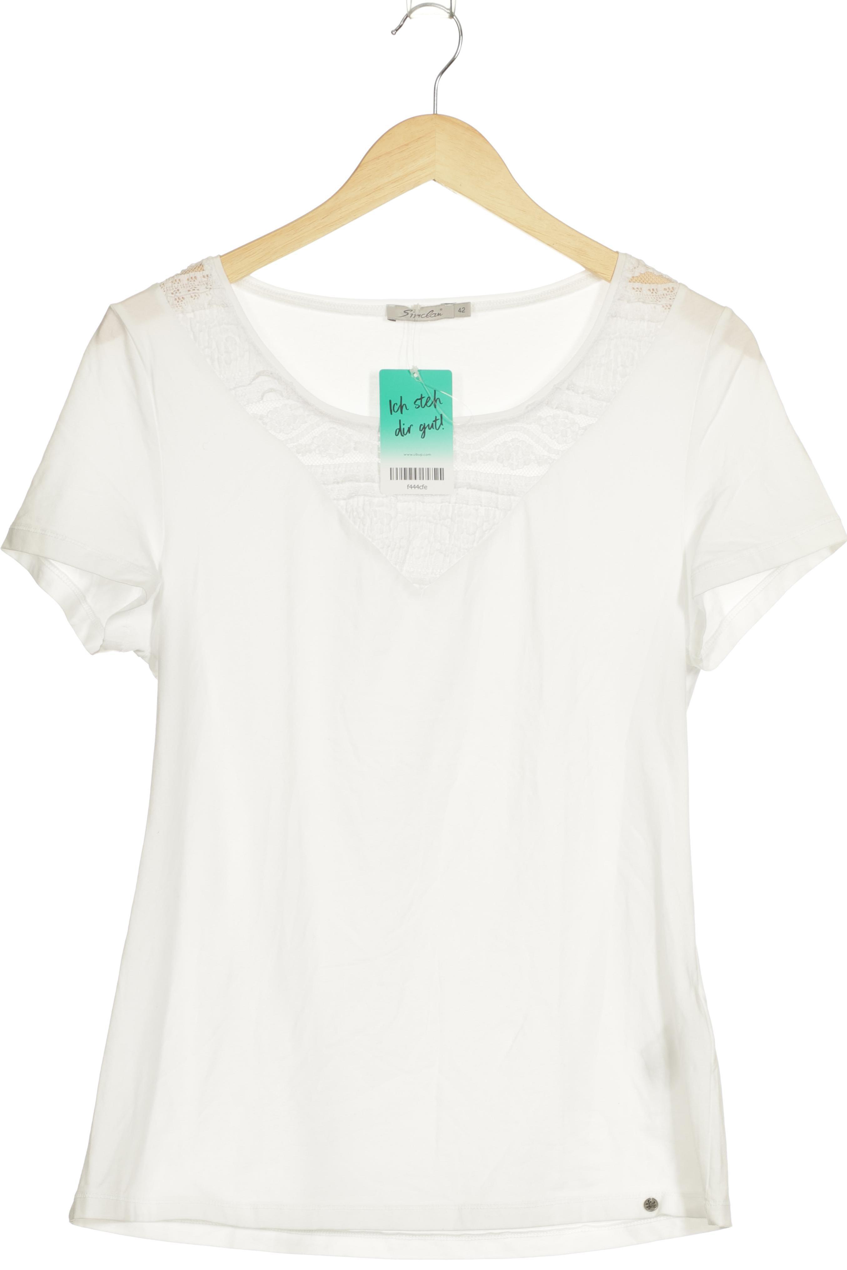 

Simclan Damen T-Shirt, weiß, Gr. 42