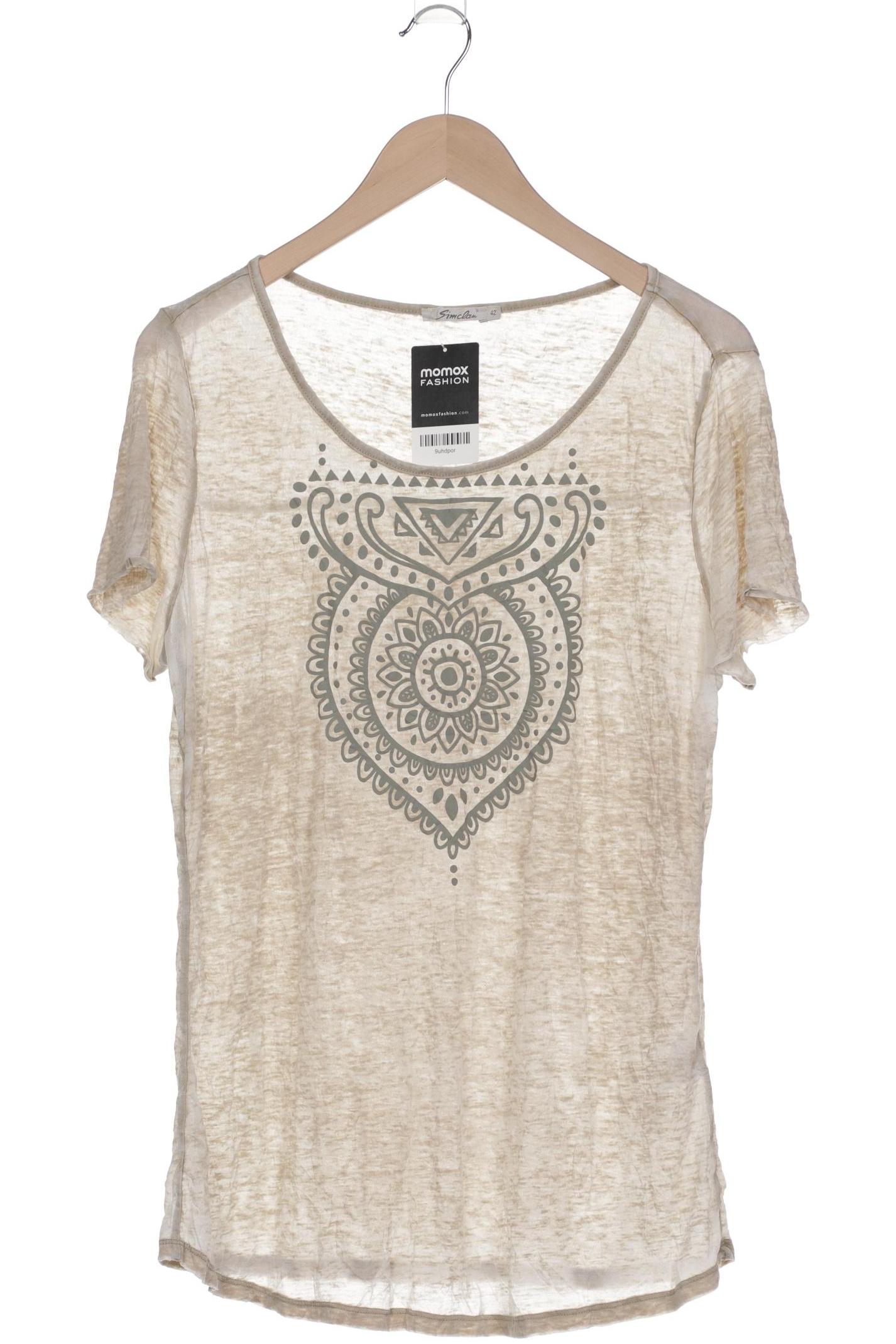 

Simclan Damen T-Shirt, beige, Gr. 42