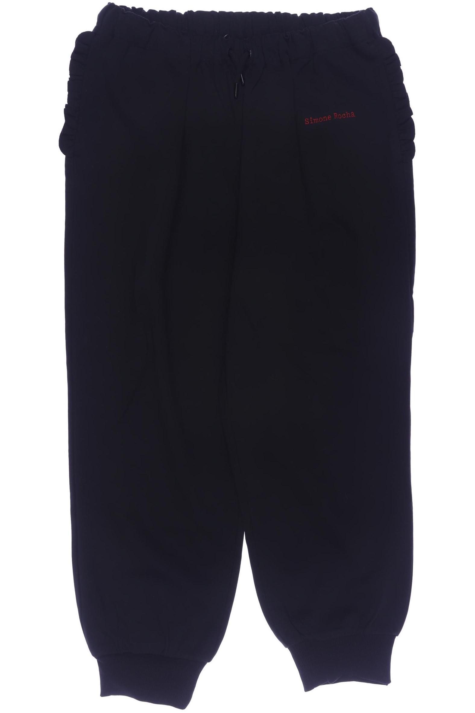 

Simone Rocha x H&M Damen Stoffhose, schwarz, Gr. 0