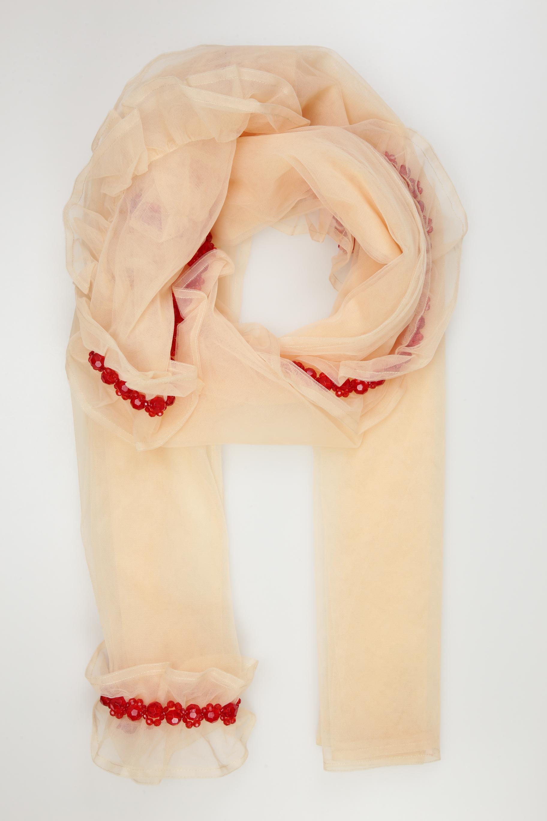 

Simone Rocha x H&M Damen Schal, beige, Gr.
