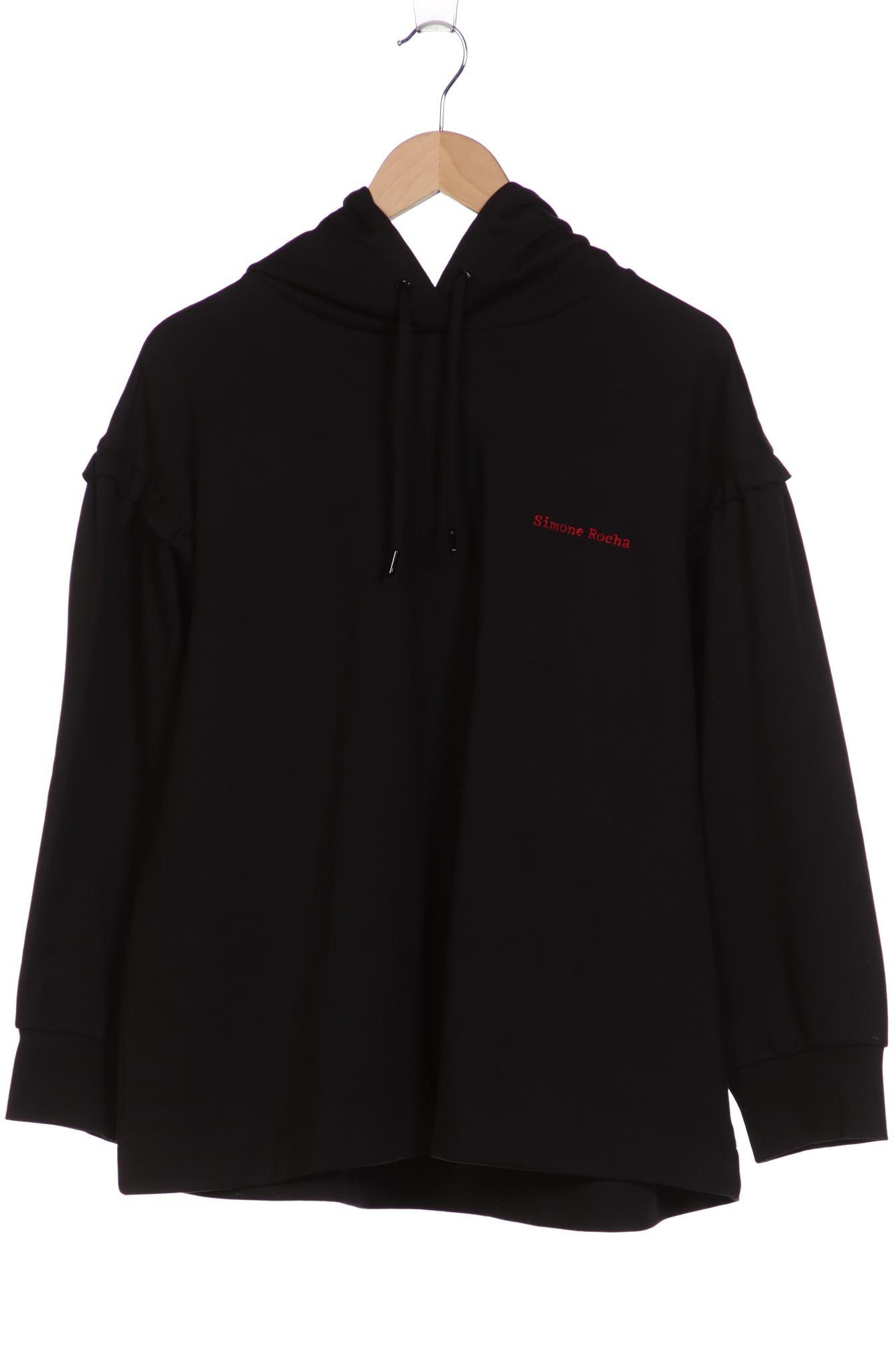 

Simone Rocha x H&M Damen Kapuzenpullover, schwarz, Gr. 38