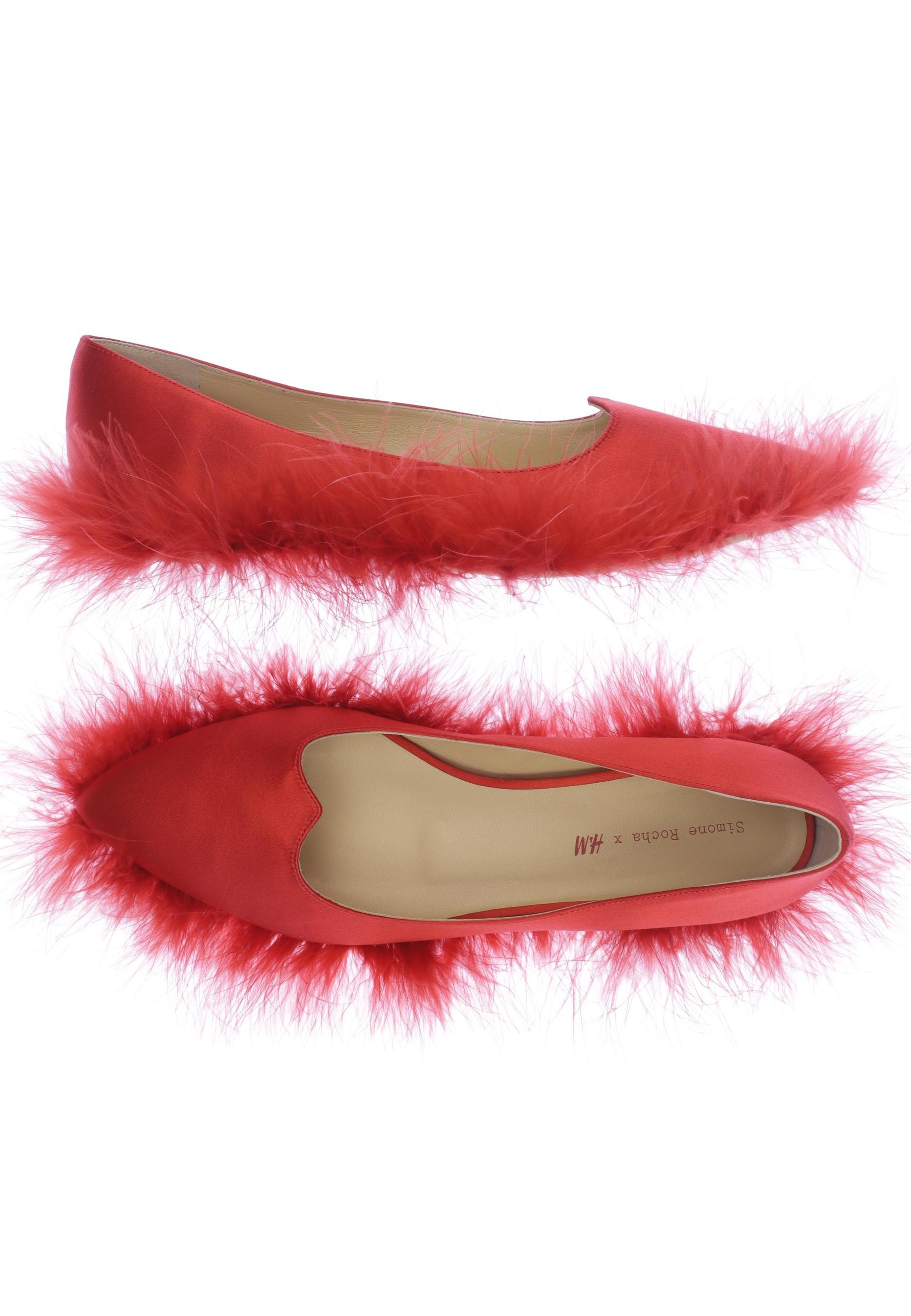 

Simone Rocha x H&M Damen Ballerinas, rot, Gr. 41