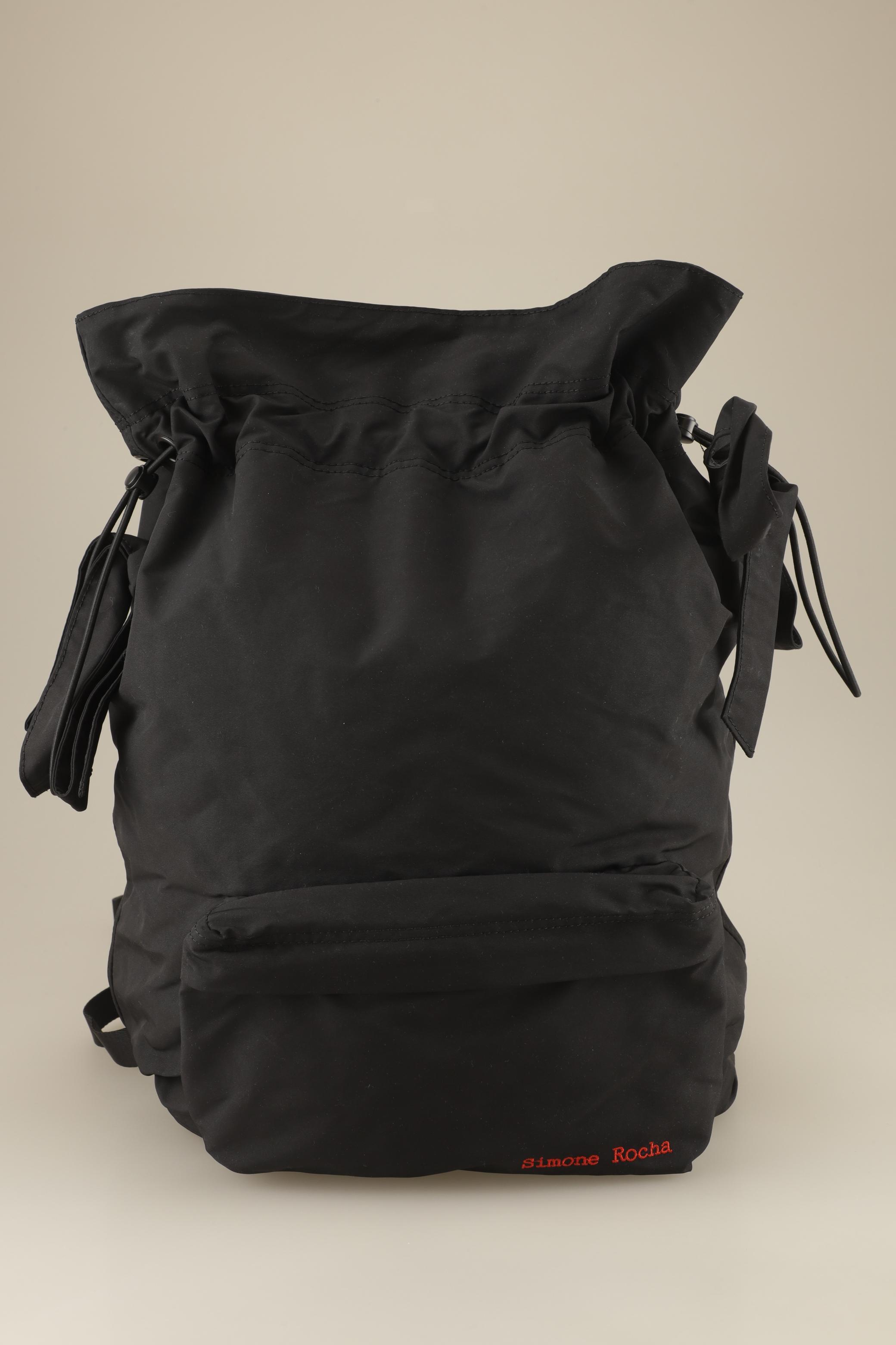 

Simone Rocha x H&M Damen Rucksack, schwarz, Gr.
