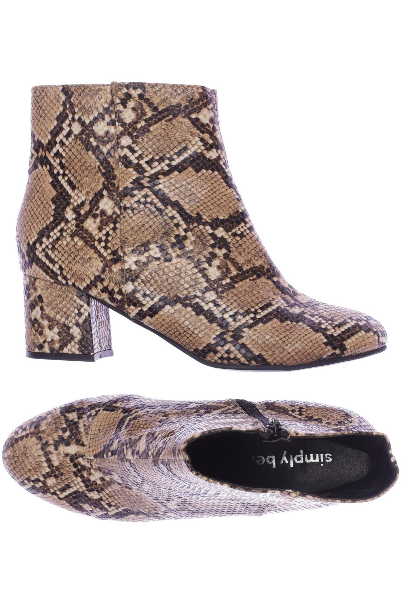 

Simply Be Damen Stiefelette, braun, Gr. 6