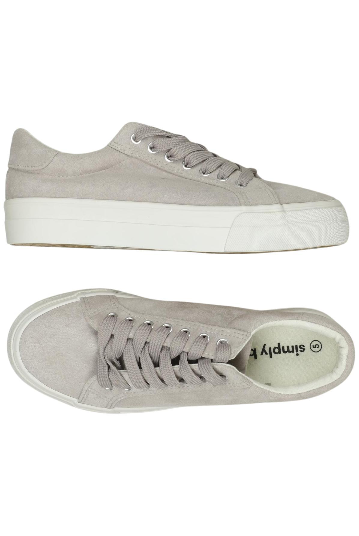

Simply Be Damen Sneakers, grau, Gr. 38