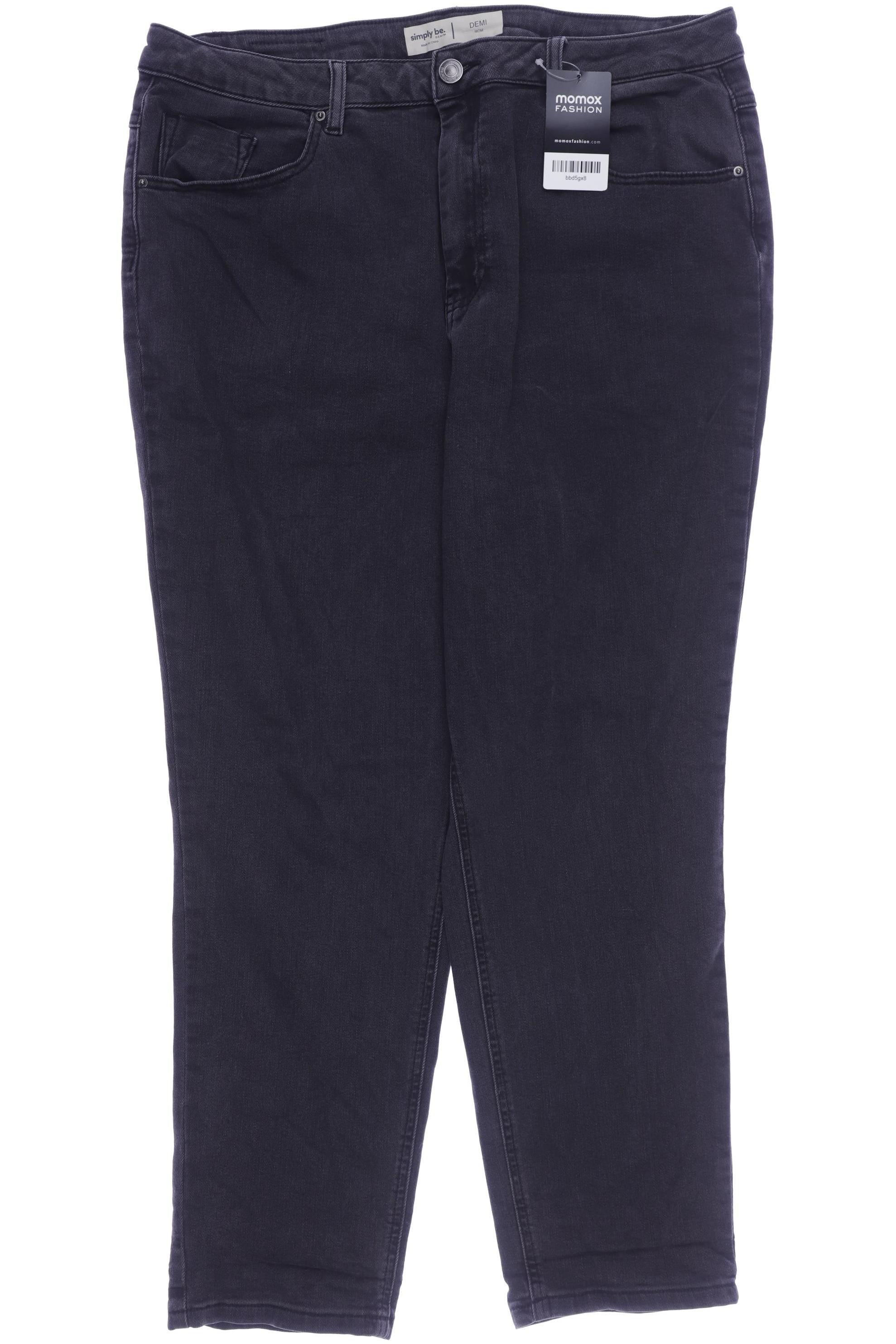 

Simply Be Damen Jeans, grau, Gr. 48