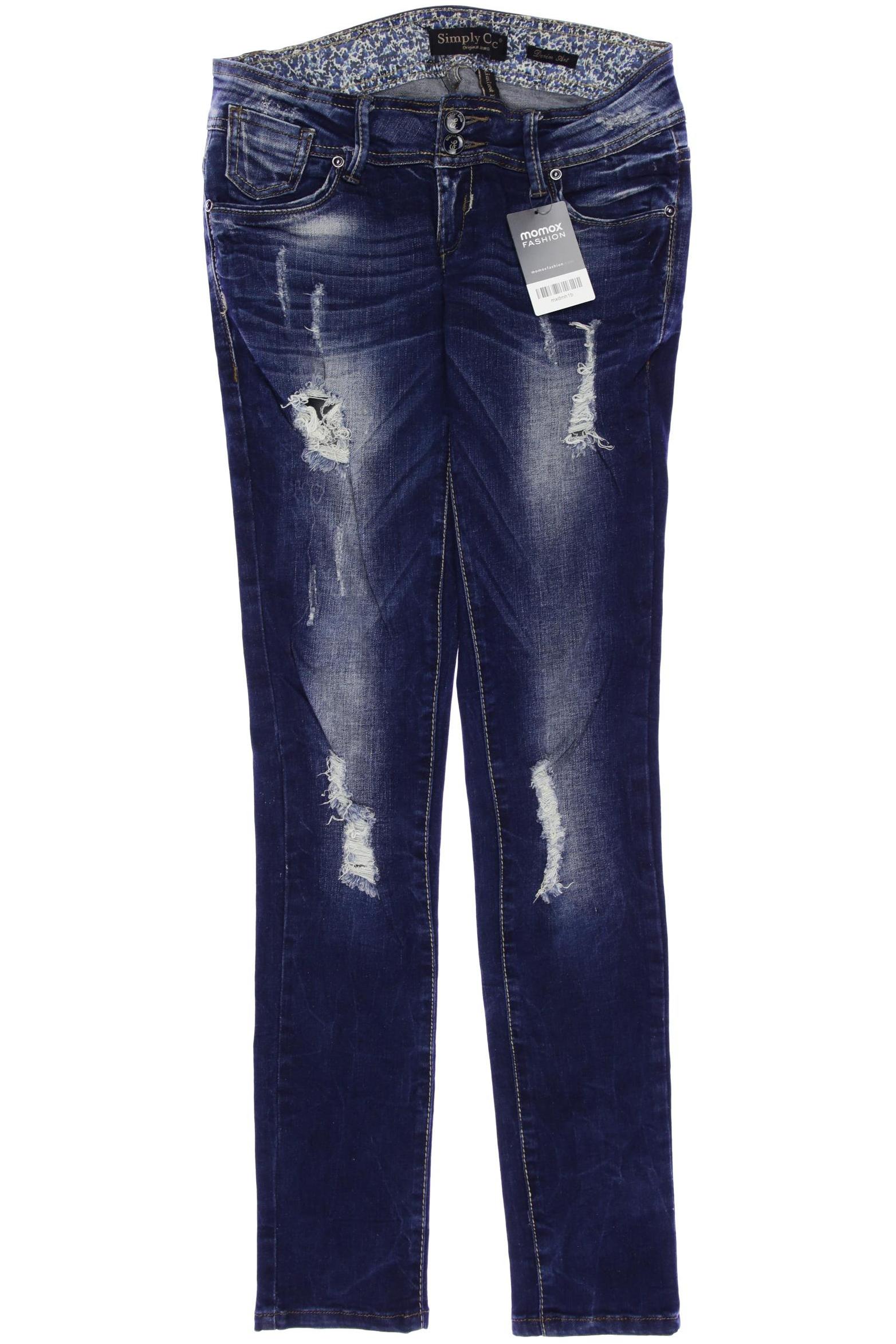 

Simply Be Damen Jeans, marineblau, Gr. 0