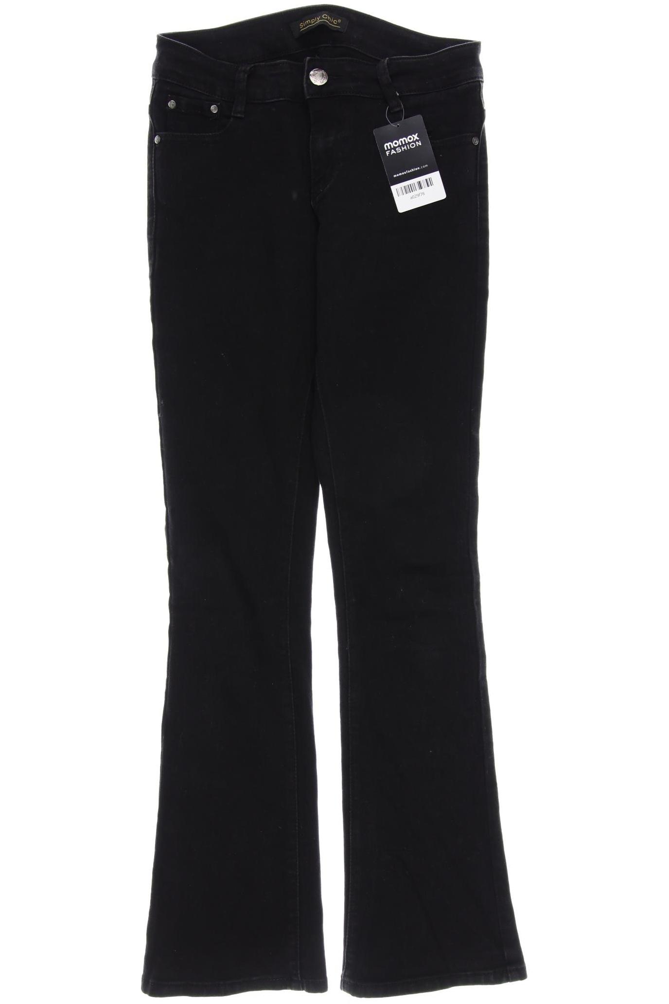 

Simply Be Damen Jeans, schwarz, Gr. 36