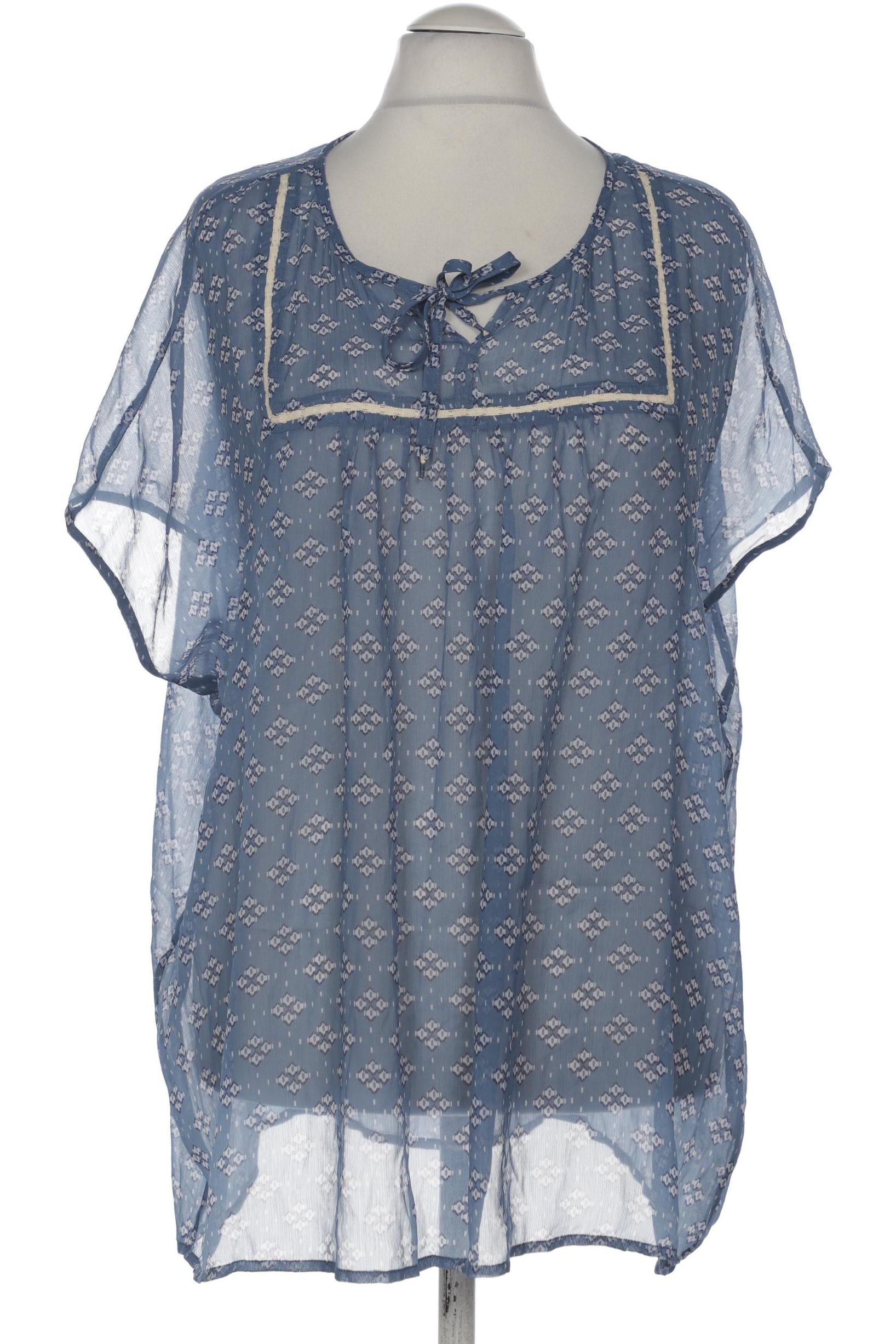 

Simply Be Damen Bluse, blau, Gr. 54