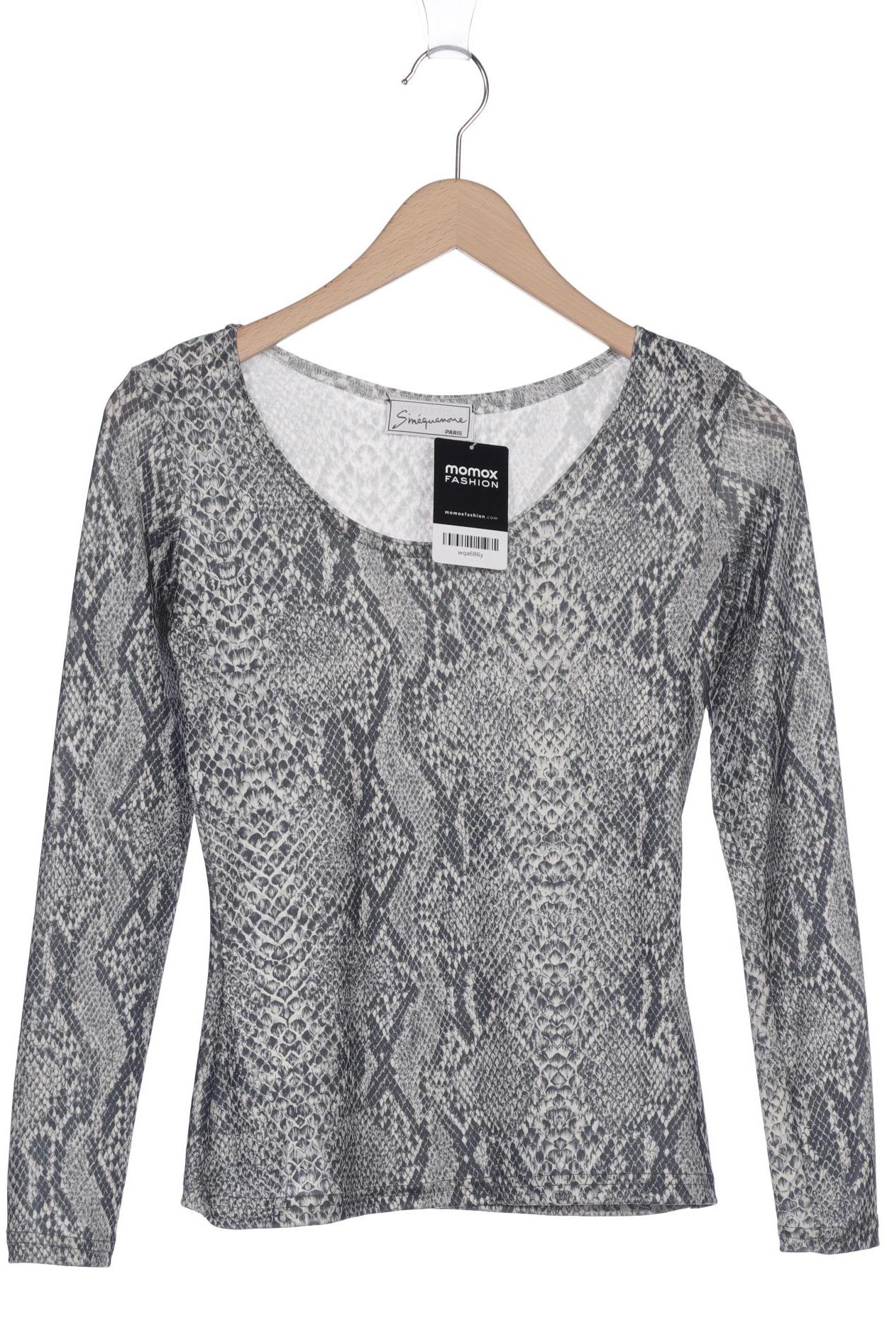 

Sinequanone Damen Langarmshirt, grau, Gr. 38