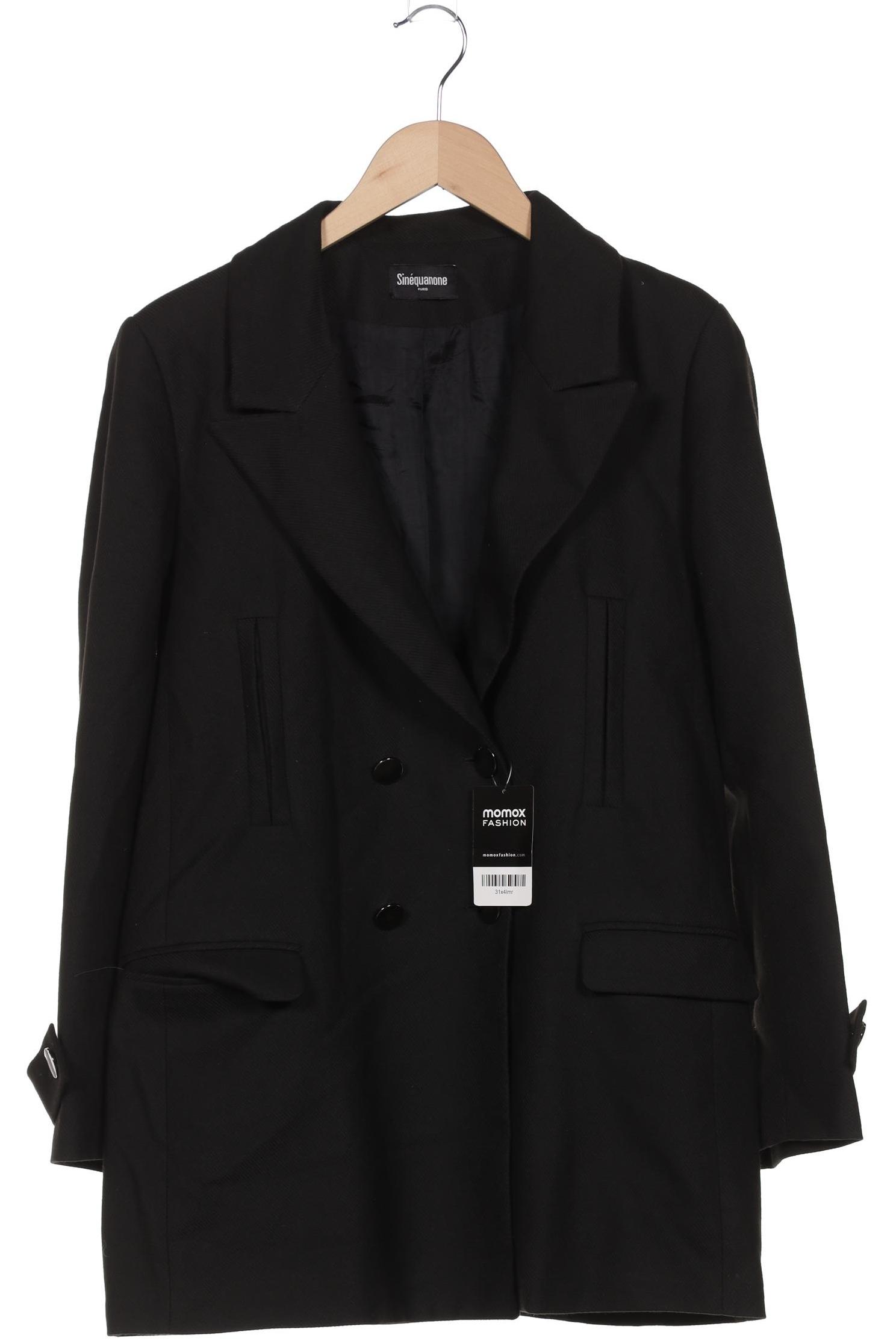 

Sinequanone Damen Mantel, schwarz, Gr. 40