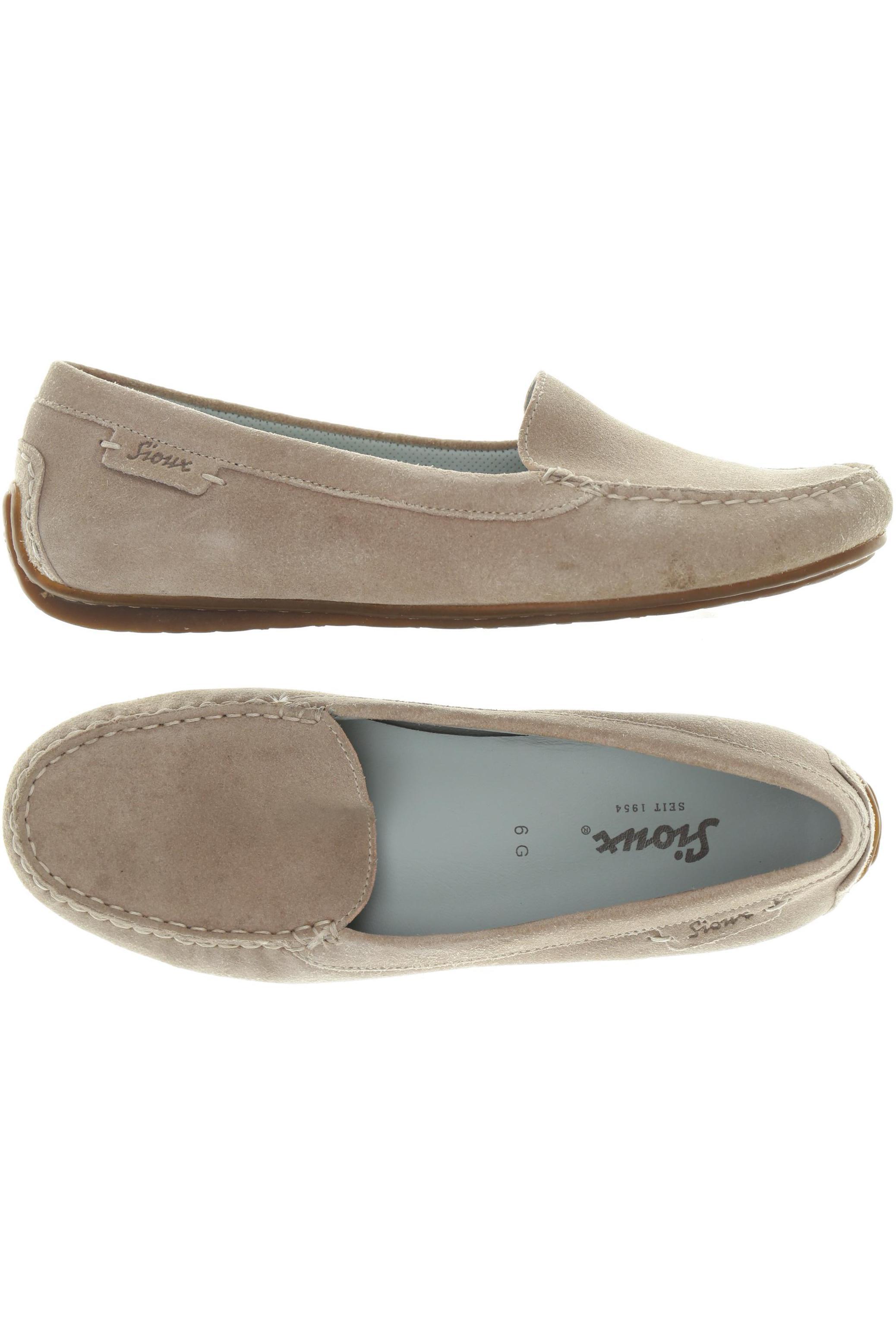 

Sioux Damen Halbschuh, beige, Gr. 6